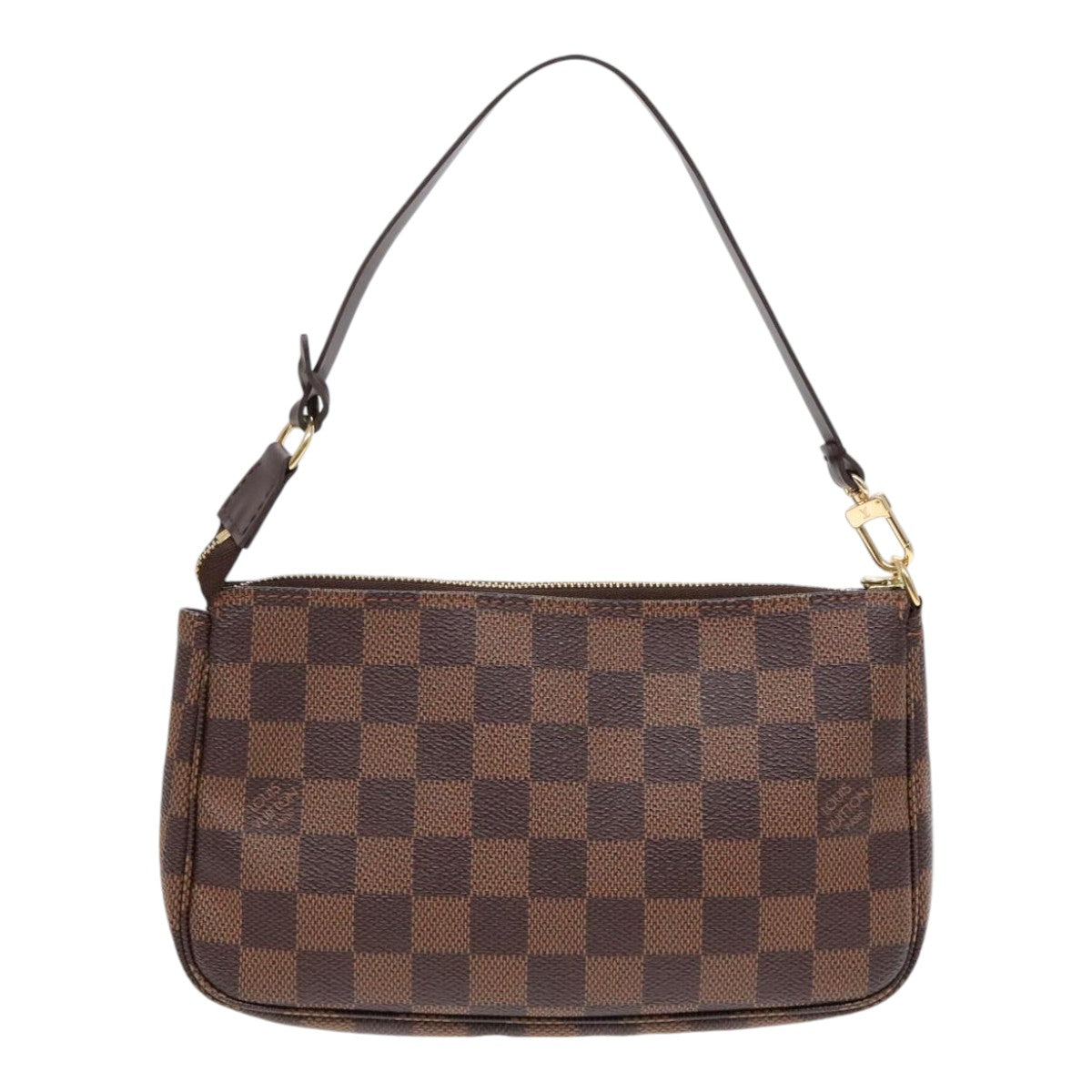 LOUIS VUITTON Damier Ebene Pochette Accessoires Pouch N41206 LV Auth yk15062A