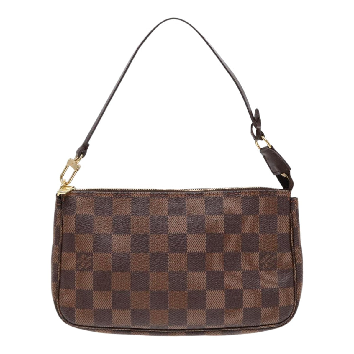 LOUIS VUITTON Damier Ebene Pochette Accessoires Pouch N41206 LV Auth yk15062A