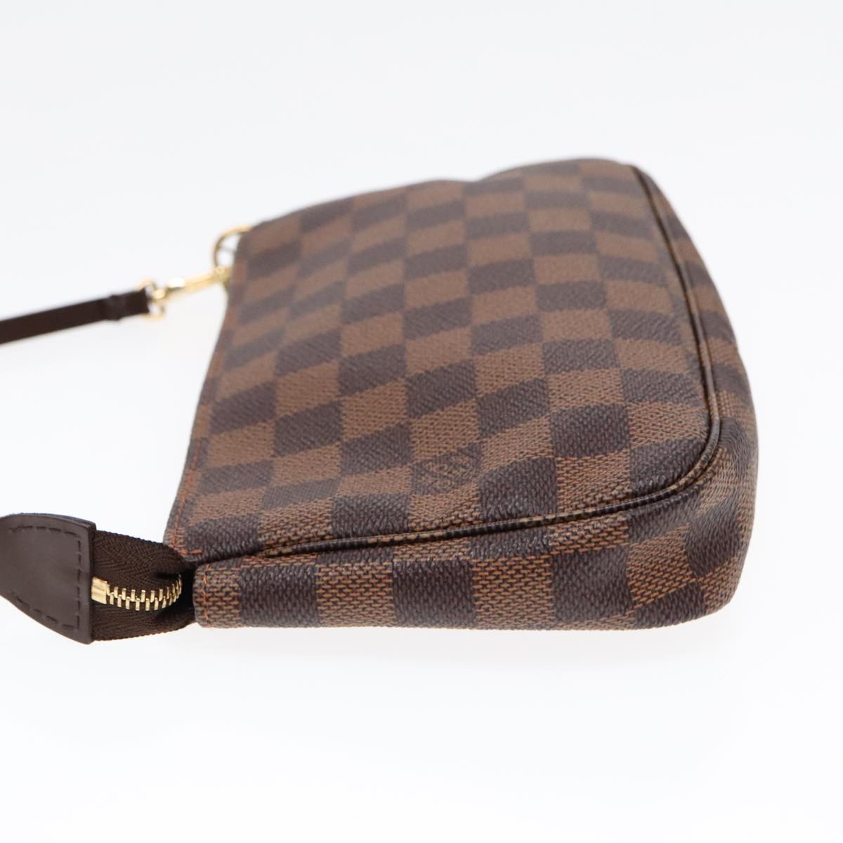 LOUIS VUITTON Damier Ebene Pochette Accessoires Pouch N41206 LV Auth yk15062A