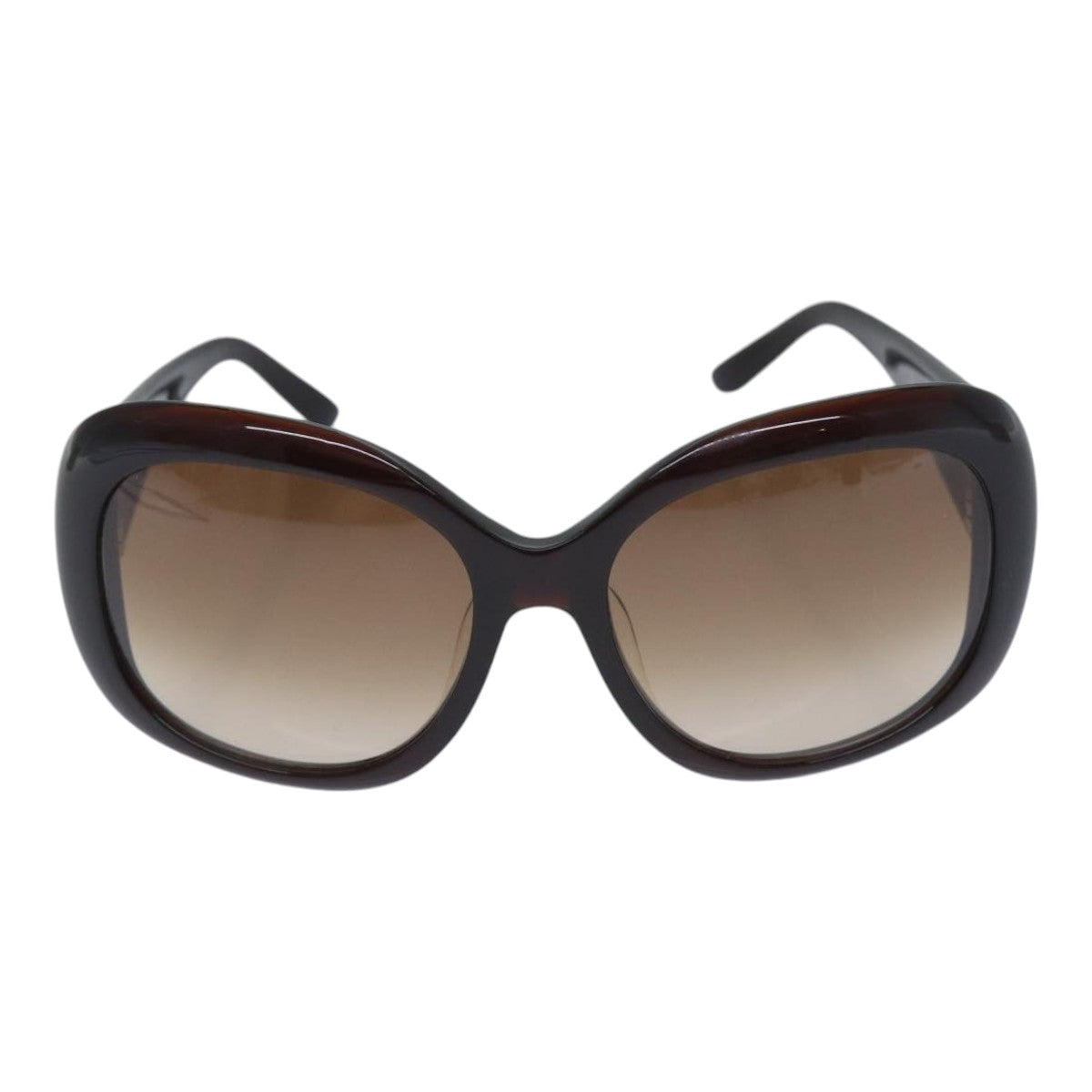 LOEWE Sunglasses plastic Brown Auth yk15084