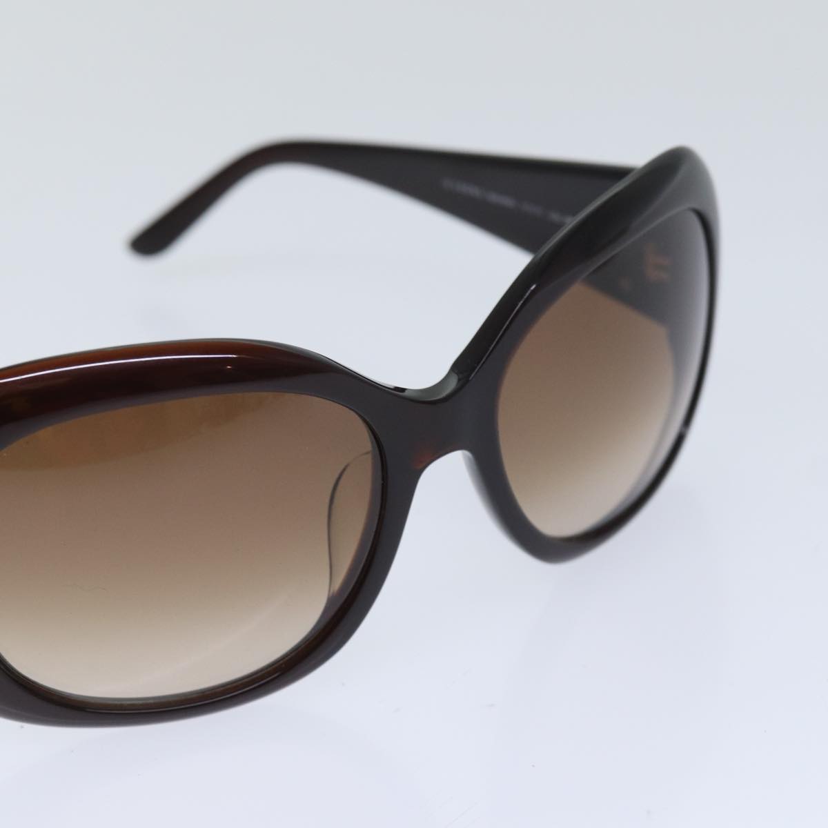 LOEWE Sunglasses plastic Brown Auth yk15084