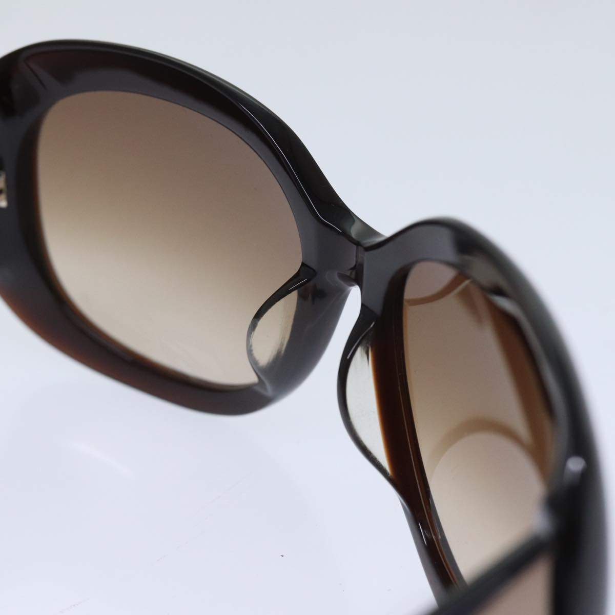 LOEWE Sunglasses plastic Brown Auth yk15084