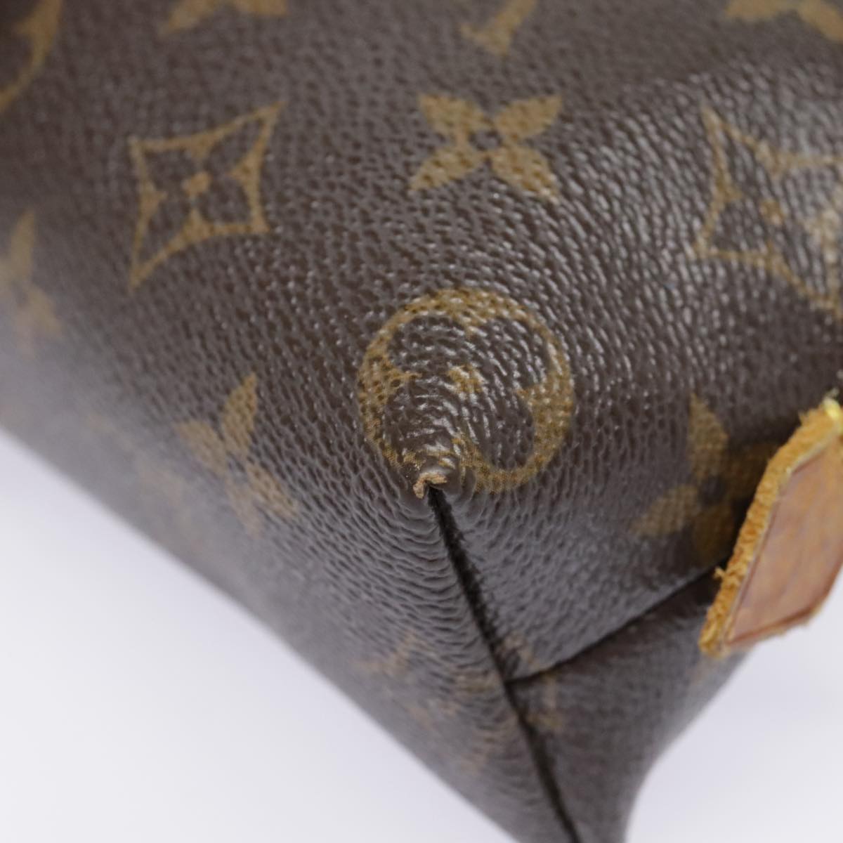 LOUIS VUITTON Monogram Pochette Cosmetic PM Cosmetic Pouch M47515 Auth yk15138