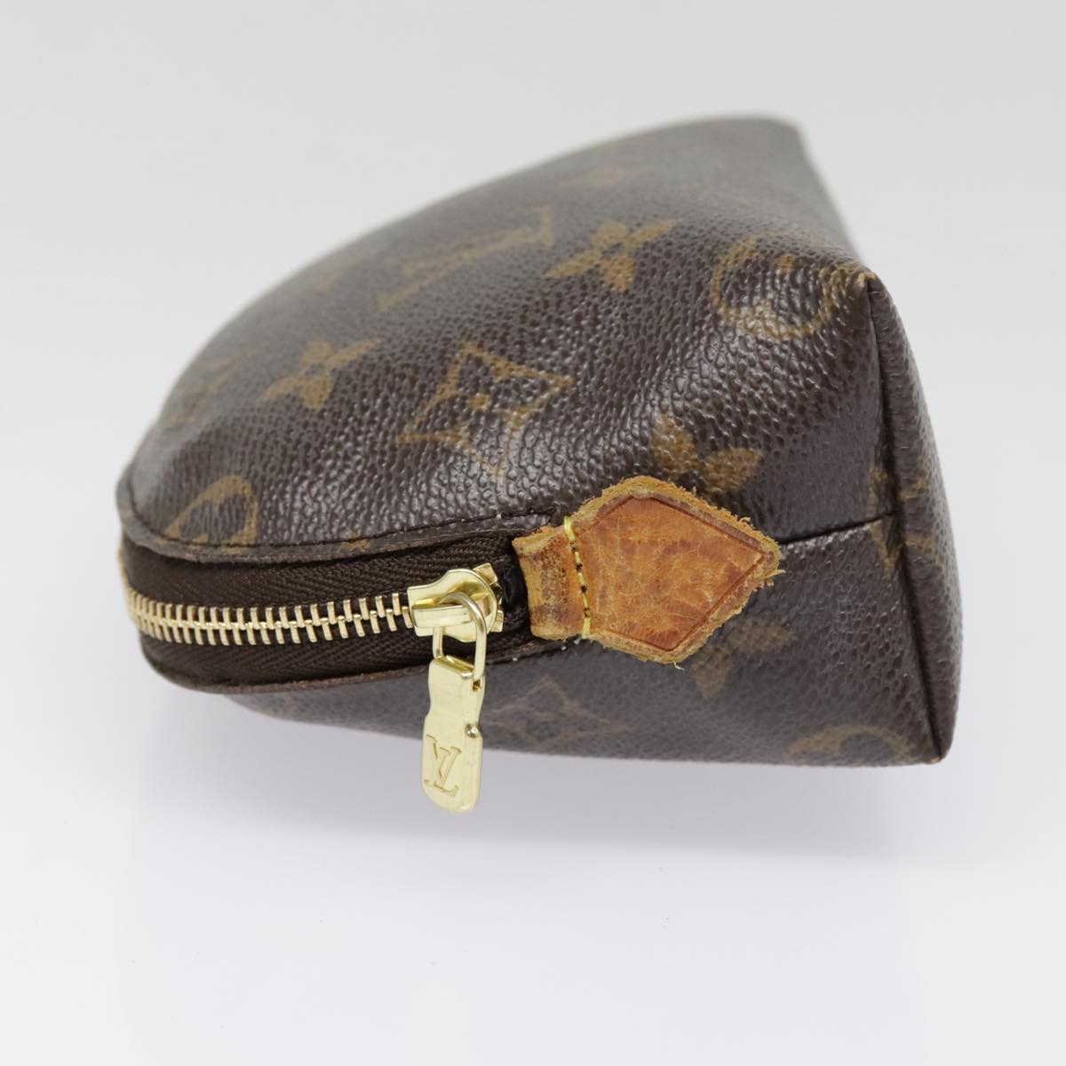 LOUIS VUITTON Monogram Pochette Cosmetic PM Cosmetic Pouch M47515 Auth yk15138