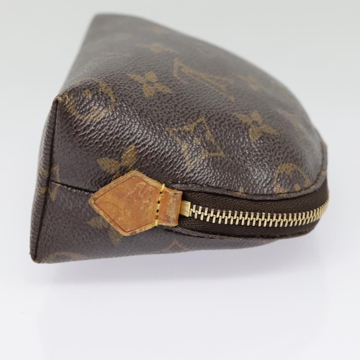 LOUIS VUITTON Monogram Pochette Cosmetic PM Cosmetic Pouch M47515 Auth yk15138