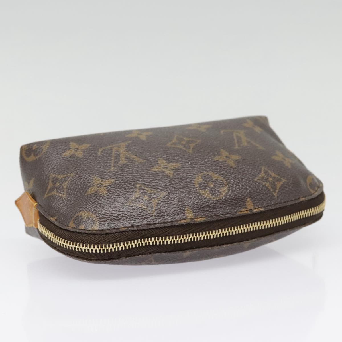 LOUIS VUITTON Monogram Pochette Cosmetic PM Cosmetic Pouch M47515 Auth yk15138