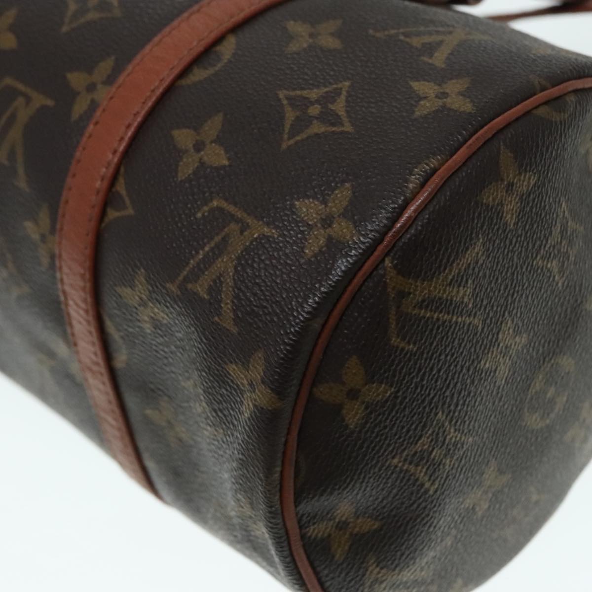 LOUIS VUITTON Monogram Papillon 30 Hand Bag M51385 LV Auth yk15182