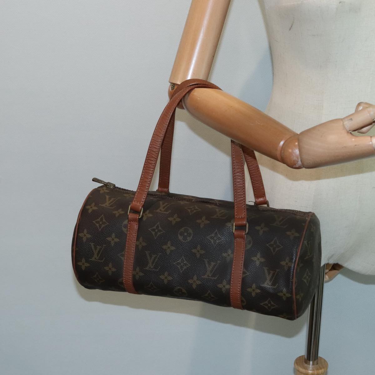 LOUIS VUITTON Monogram Papillon 30 Hand Bag M51385 LV Auth yk15182