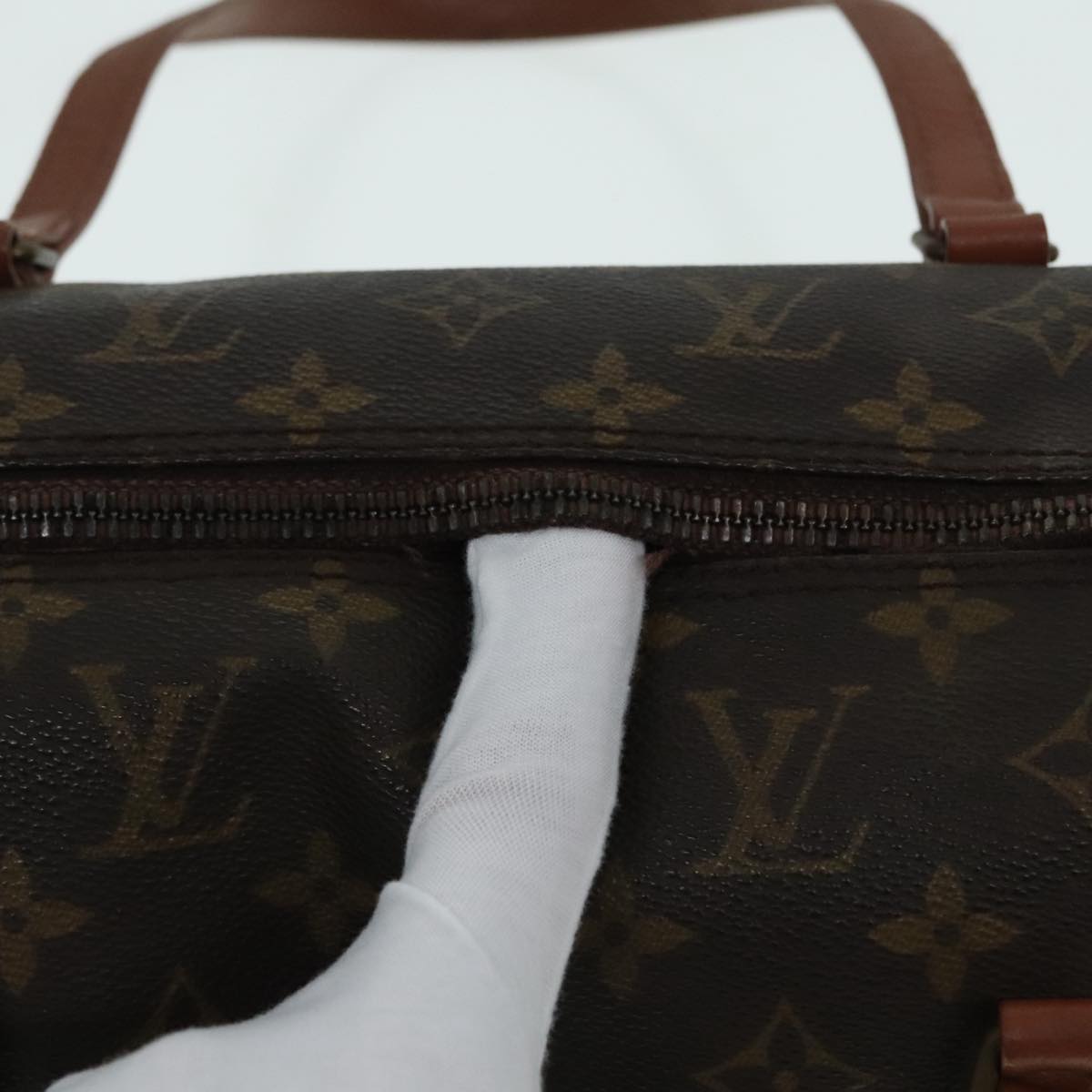 LOUIS VUITTON Monogram Papillon 30 Hand Bag M51385 LV Auth yk15182