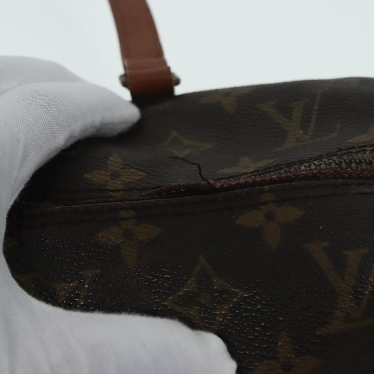 LOUIS VUITTON Monogram Papillon 30 Hand Bag M51385 LV Auth yk15182