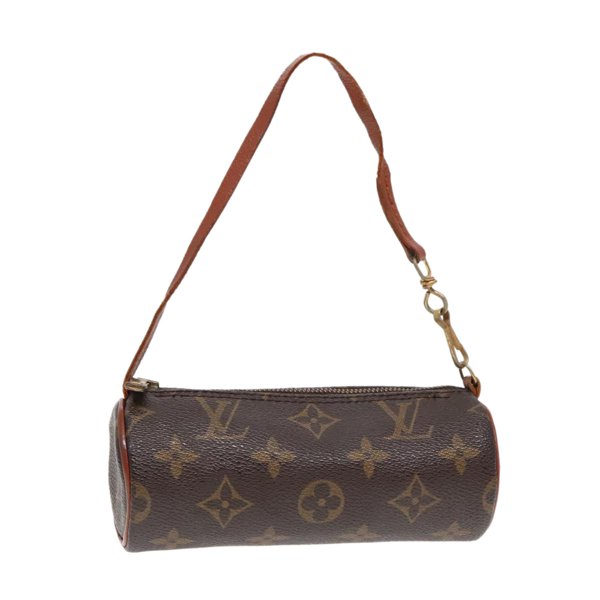 LOUIS VUITTON Monogram Papillon Pouch LV Auth yk15204