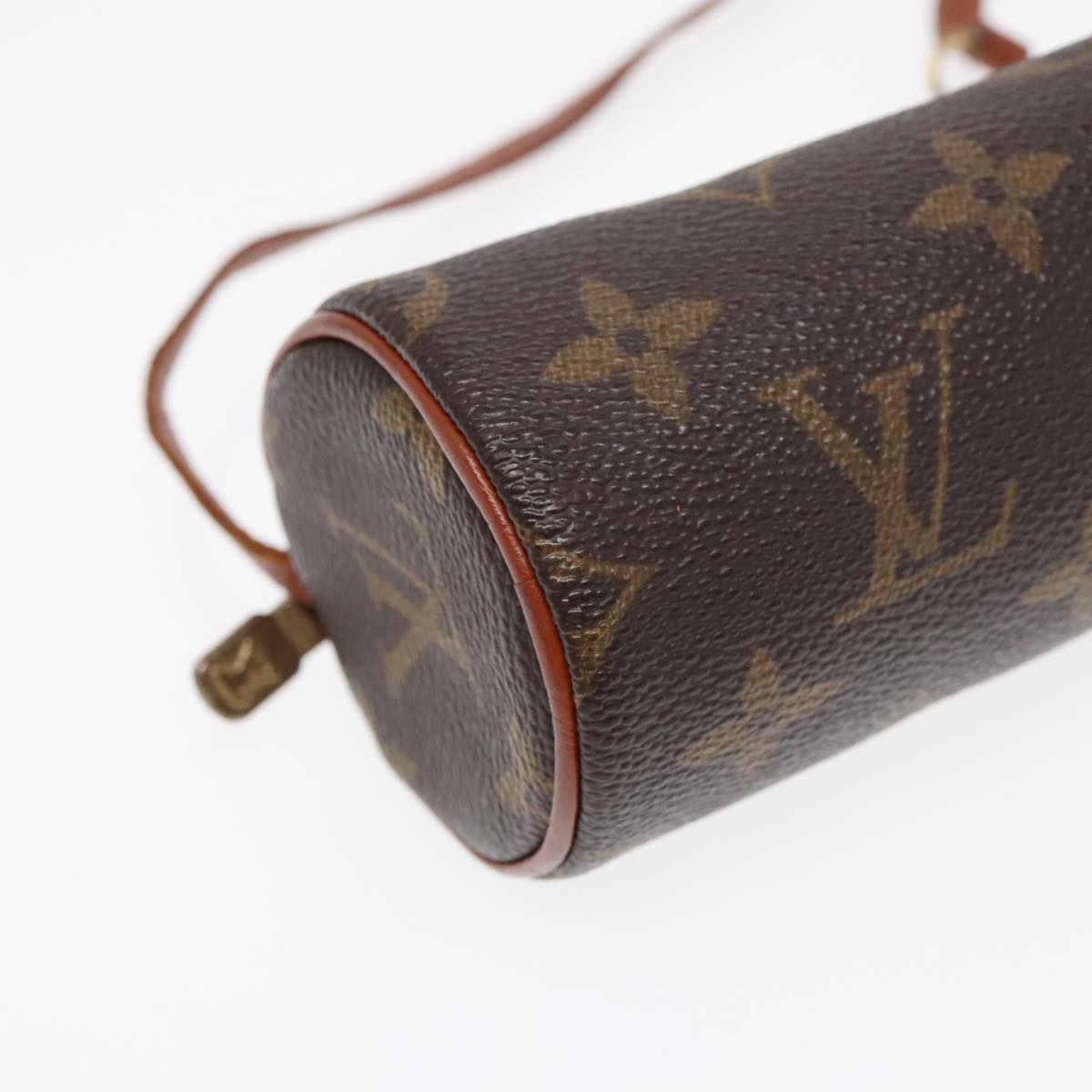 LOUIS VUITTON Monogram Papillon Pouch LV Auth yk15204