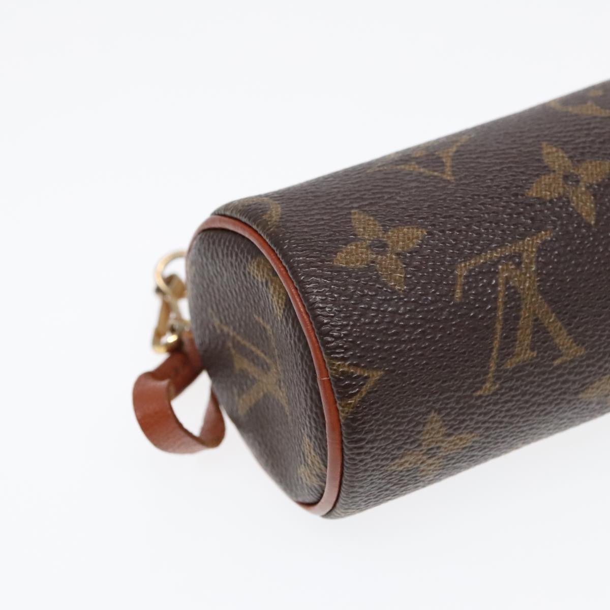 LOUIS VUITTON Monogram Papillon Pouch LV Auth yk15204