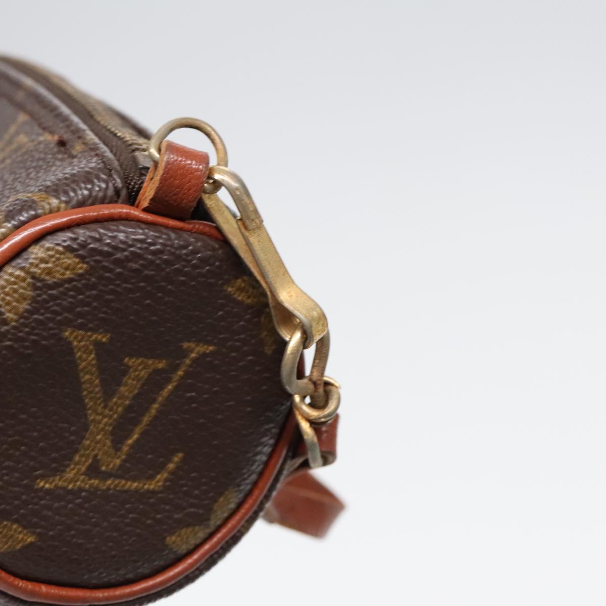 LOUIS VUITTON Monogram Papillon Pouch LV Auth yk15204