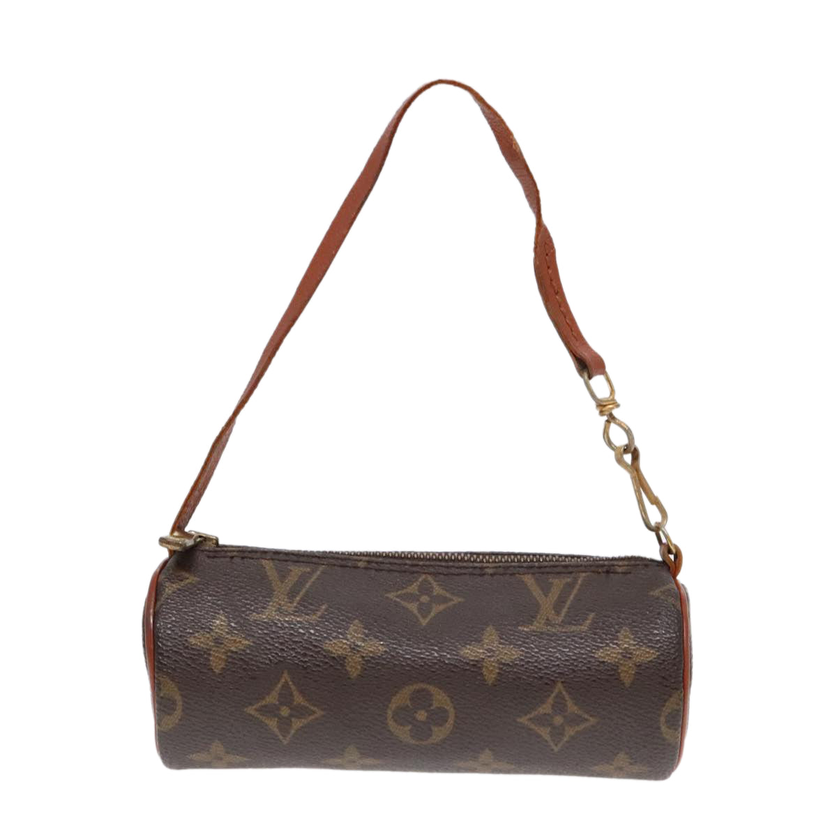 LOUIS VUITTON Monogram Papillon Pouch LV Auth yk15204