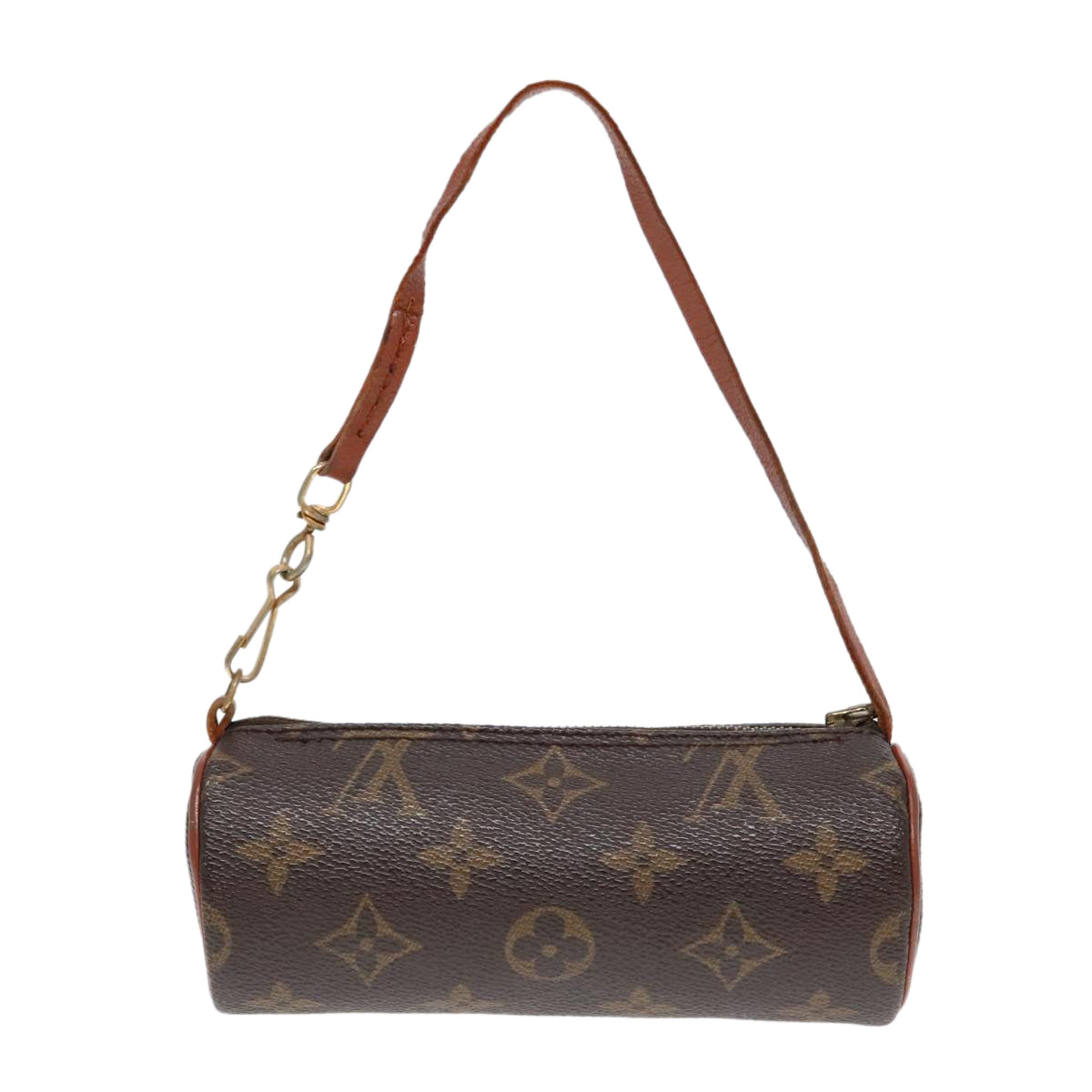 LOUIS VUITTON Monogram Papillon Pouch LV Auth yk15204