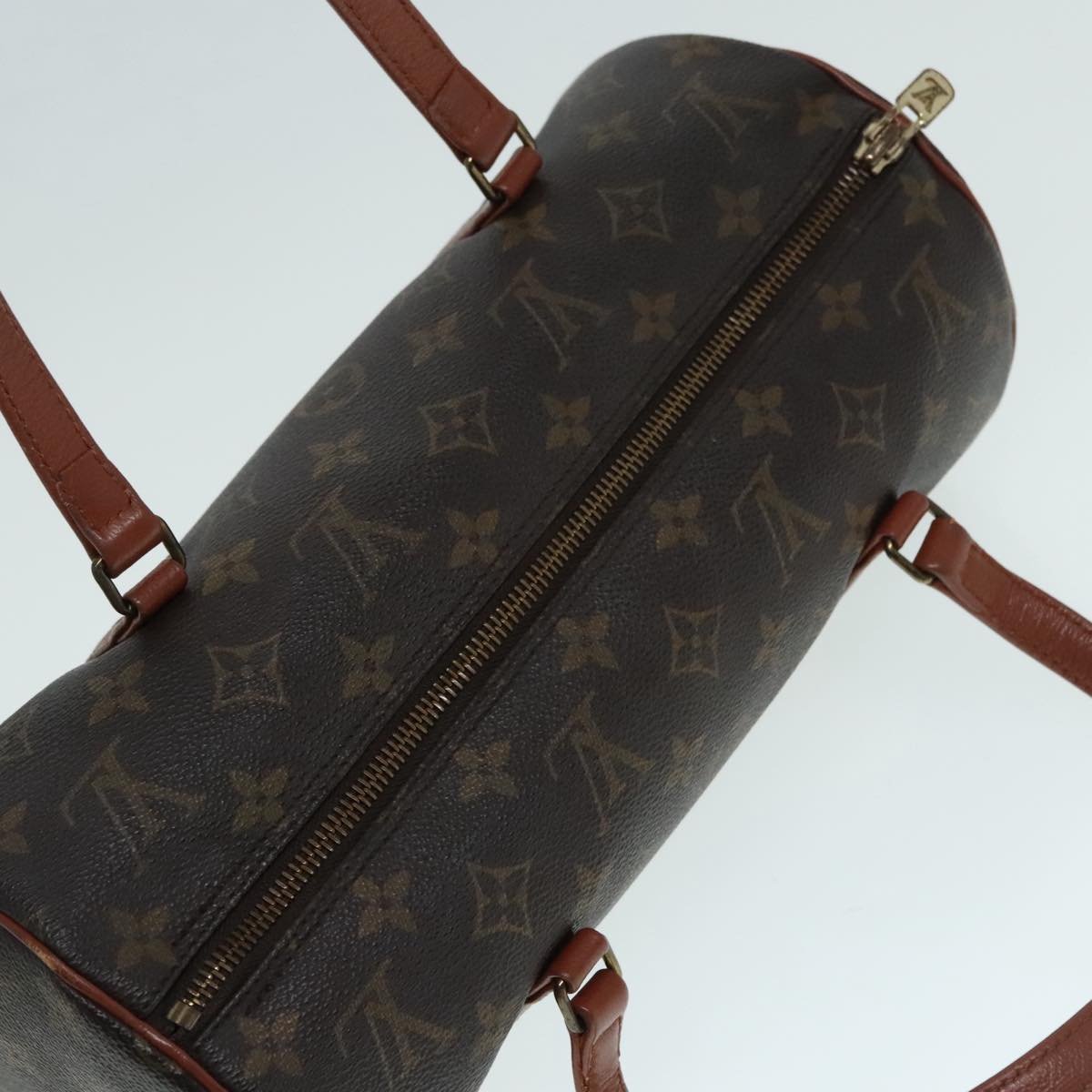 LOUIS VUITTON Monogram Papillon 30 Hand Bag M51385 LV Auth yk15205