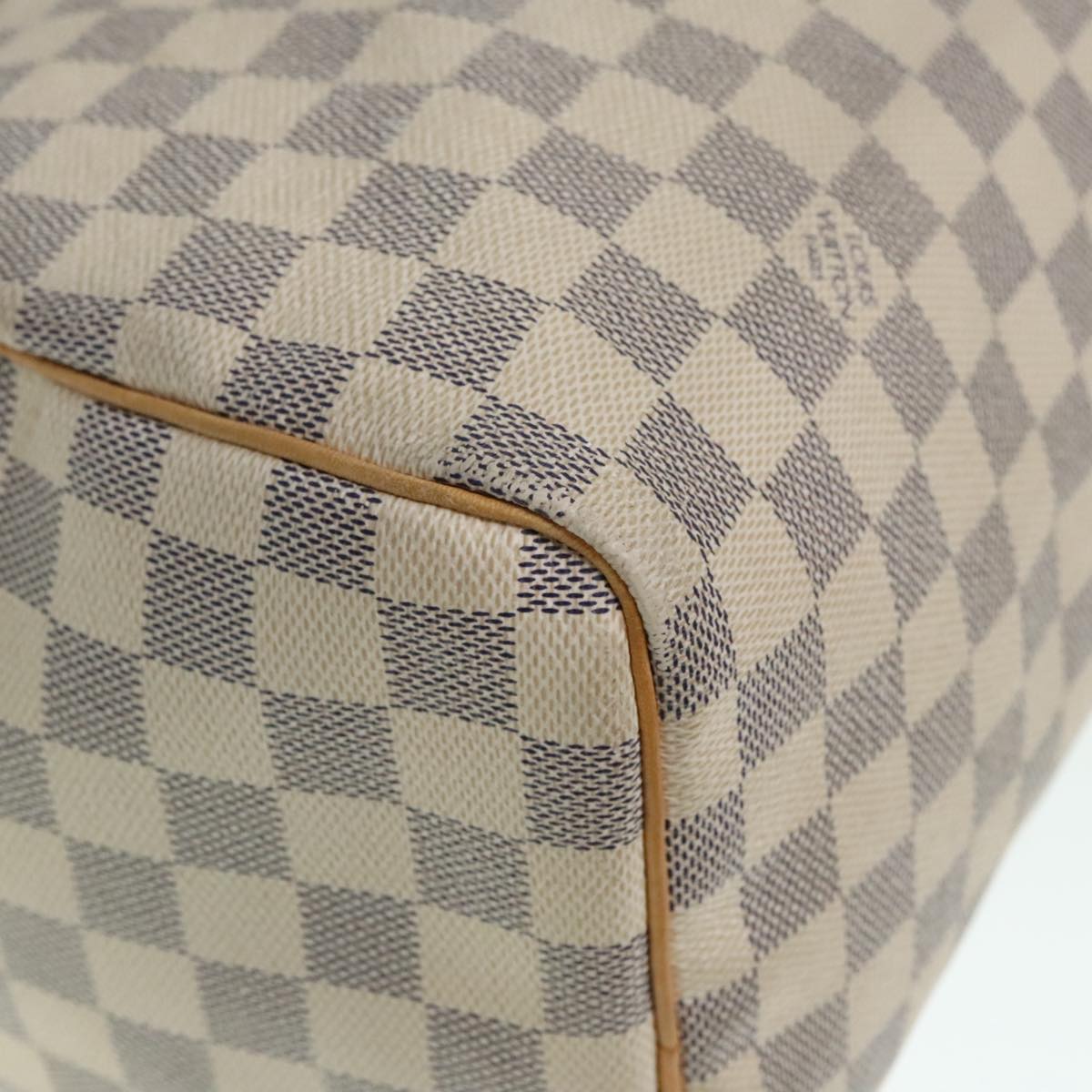 LOUIS VUITTON Damier Azur Speedy 30 Hand Bag N41533 LV Auth yk15212