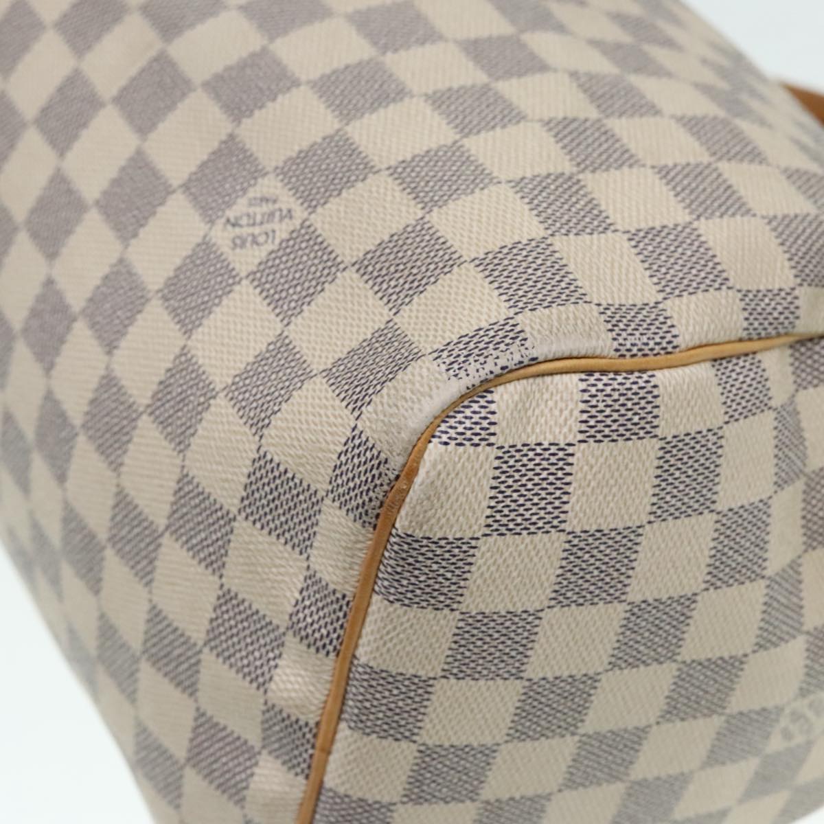 LOUIS VUITTON Damier Azur Speedy 30 Hand Bag N41533 LV Auth yk15212