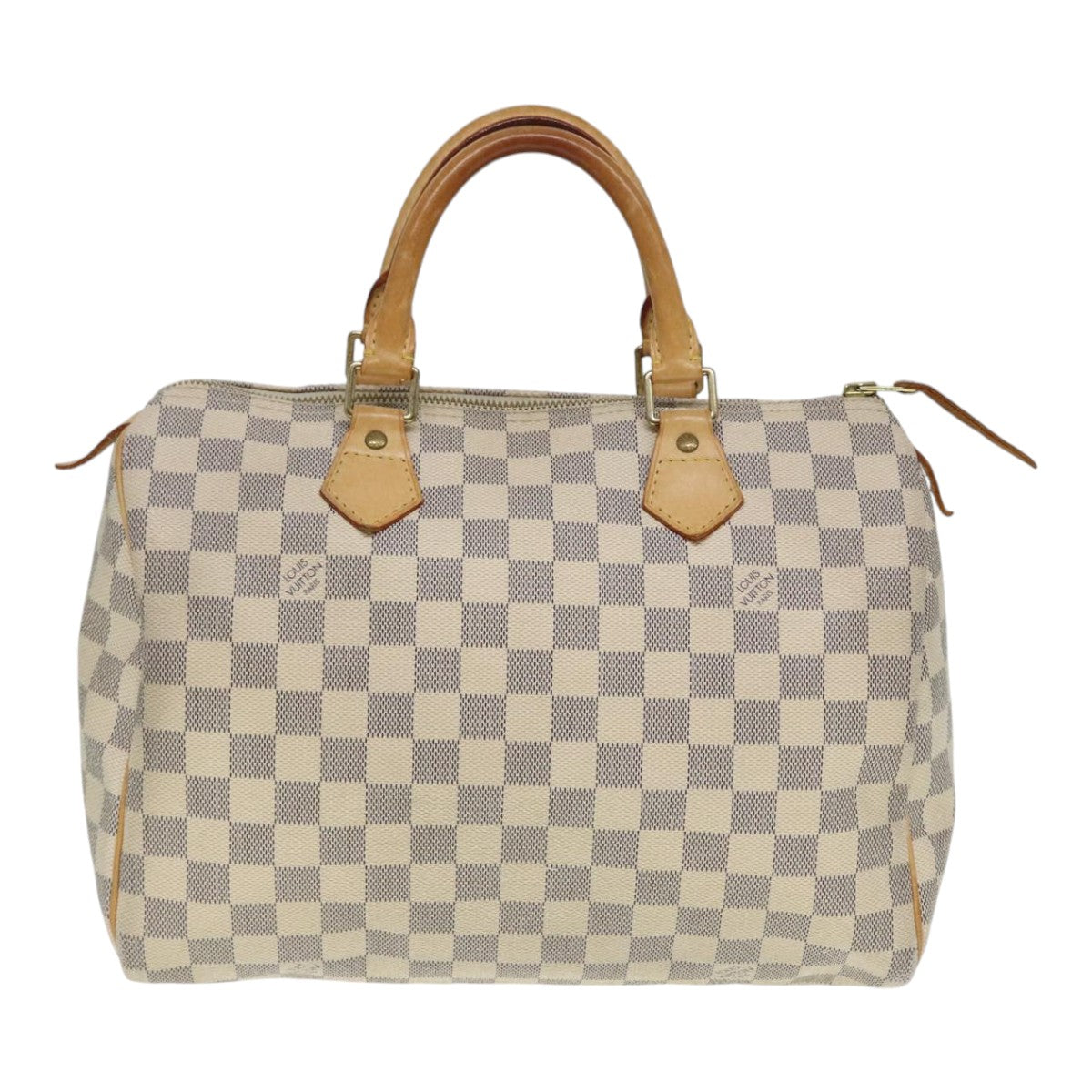 LOUIS VUITTON Damier Azur Speedy 30 Hand Bag N41533 LV Auth yk15212