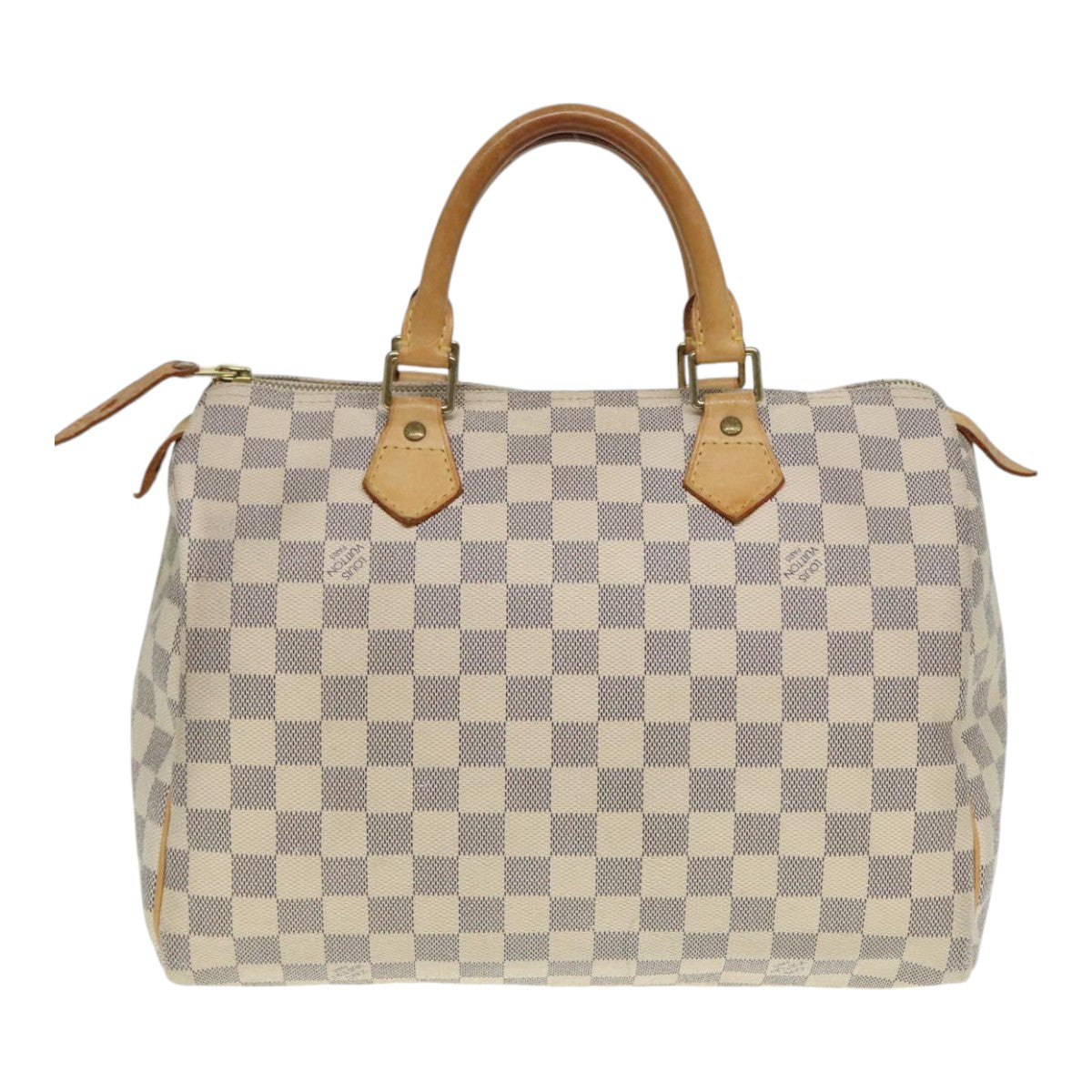 LOUIS VUITTON Damier Azur Speedy 30 Hand Bag N41533 LV Auth yk15212