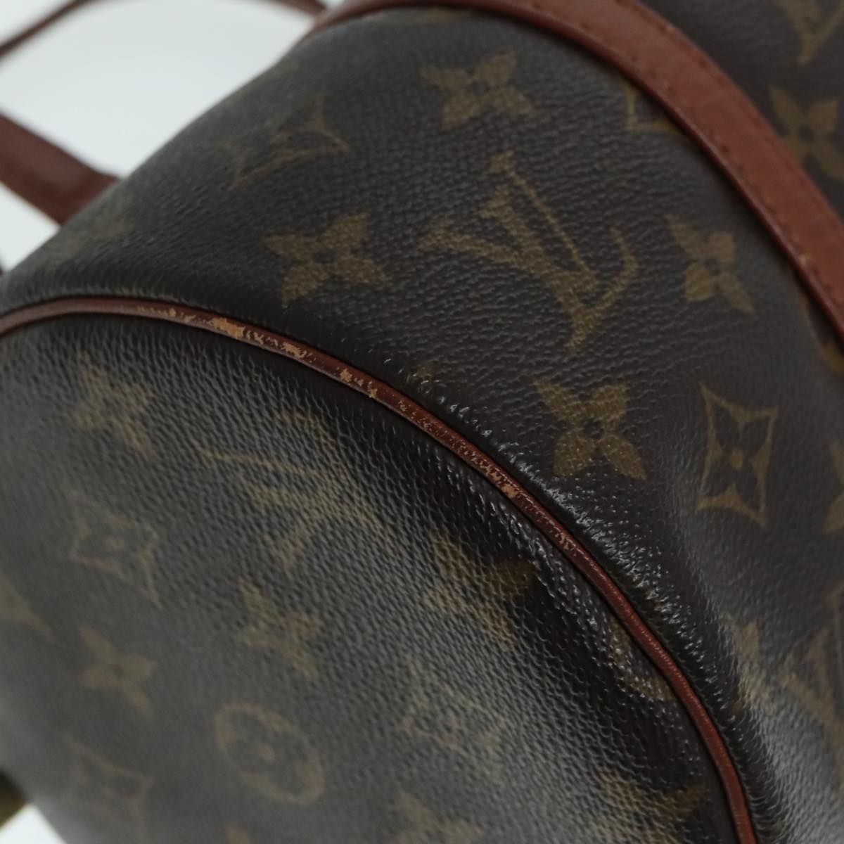 LOUIS VUITTON Monogram Papillon 30 Hand Bag M51385 LV Auth yk15216