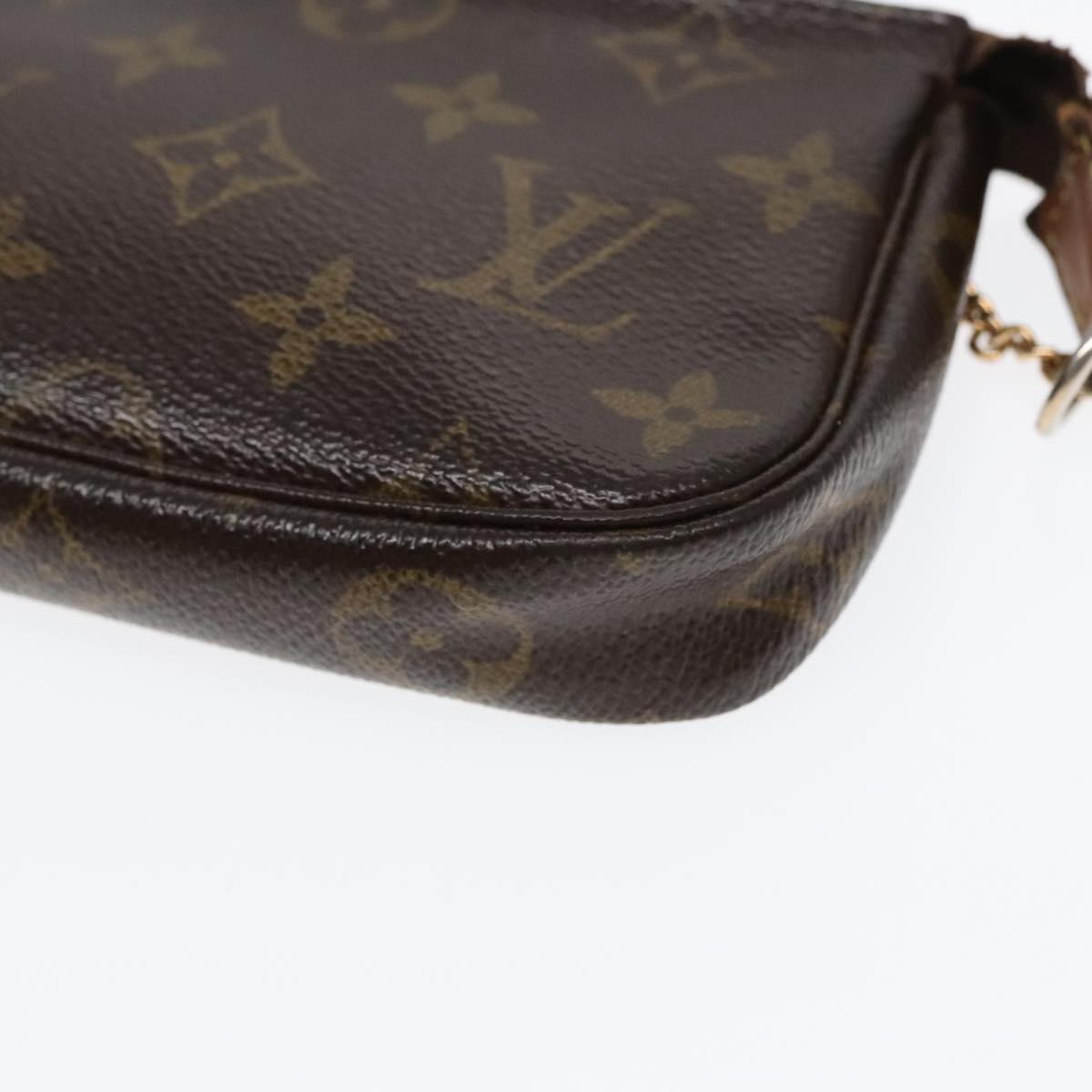 LOUIS VUITTON Monogram Mini Pochette Accessoires Pouch M58009 LV Auth yk15219