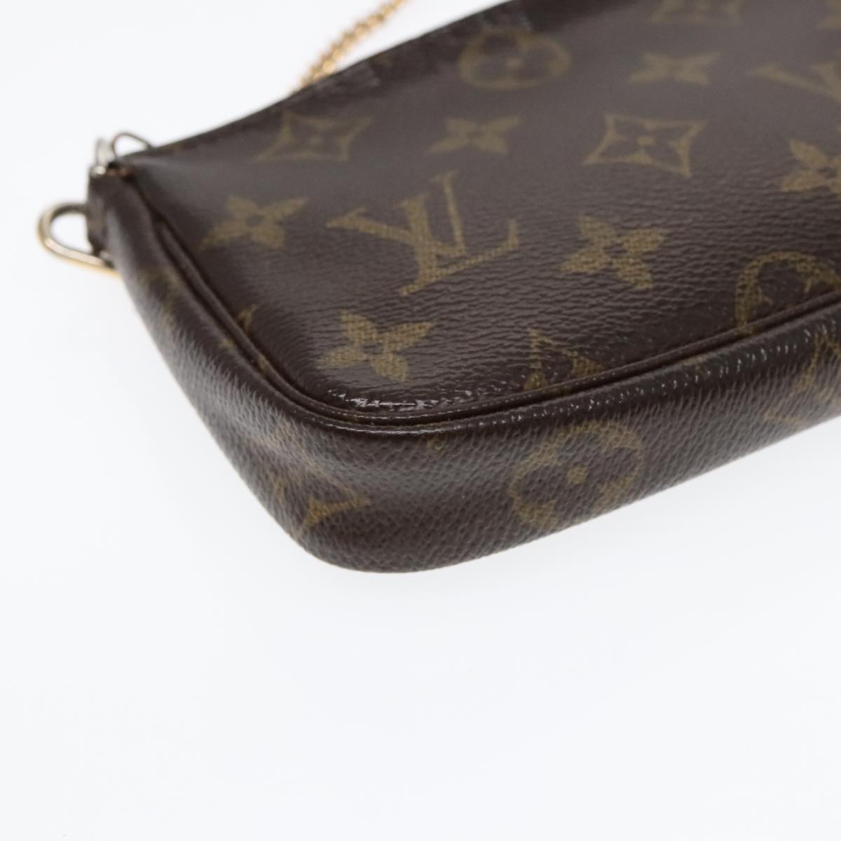 LOUIS VUITTON Monogram Mini Pochette Accessoires Pouch M58009 LV Auth yk15219