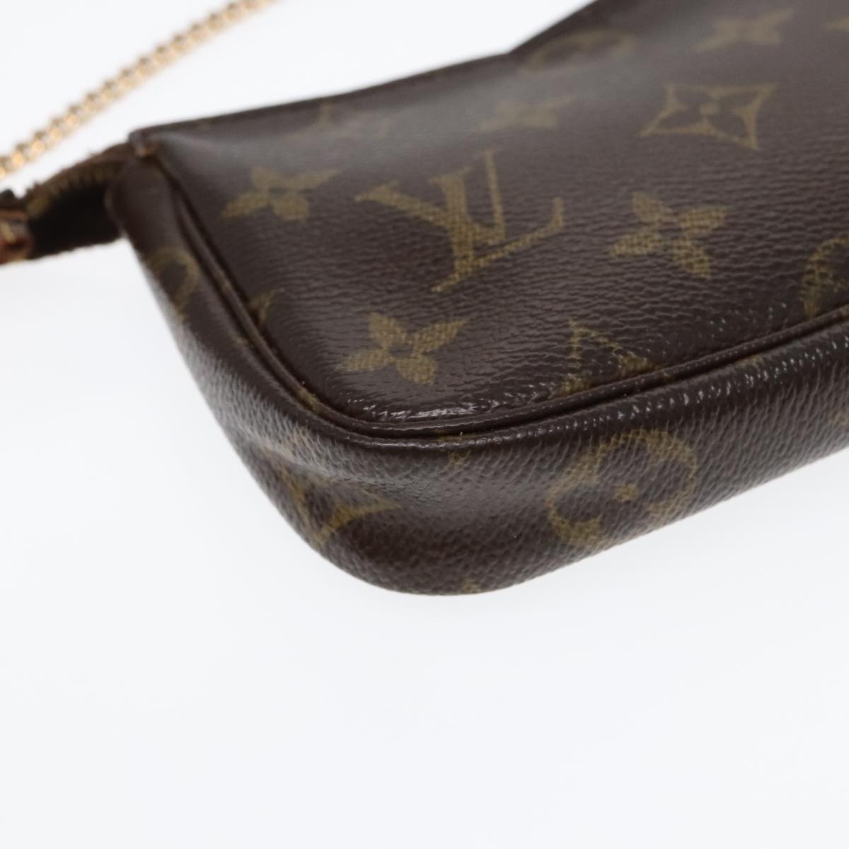 LOUIS VUITTON Monogram Mini Pochette Accessoires Pouch M58009 LV Auth yk15219