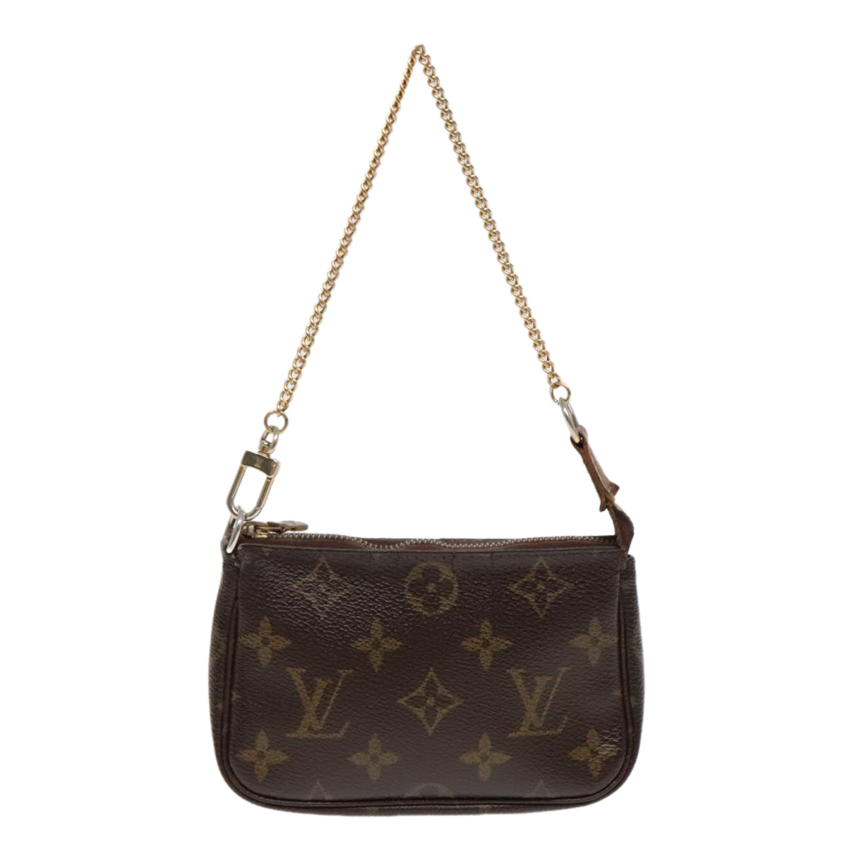 LOUIS VUITTON Monogram Mini Pochette Accessoires Pouch M58009 LV Auth yk15219