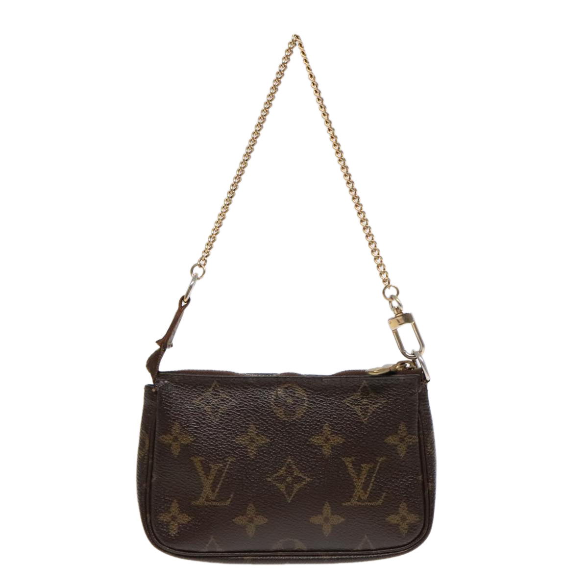 LOUIS VUITTON Monogram Mini Pochette Accessoires Pouch M58009 LV Auth yk15219