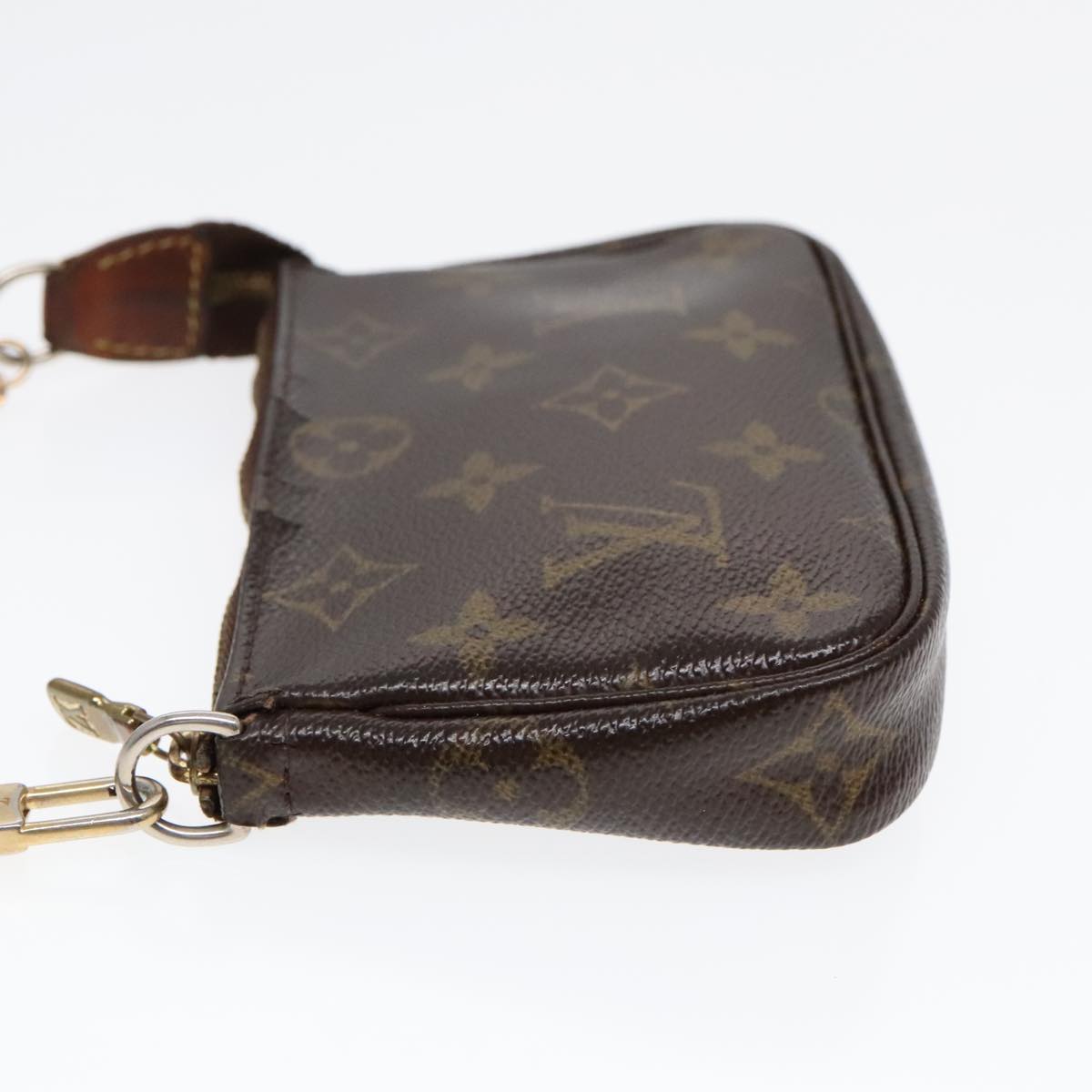 LOUIS VUITTON Monogram Mini Pochette Accessoires Pouch M58009 LV Auth yk15219