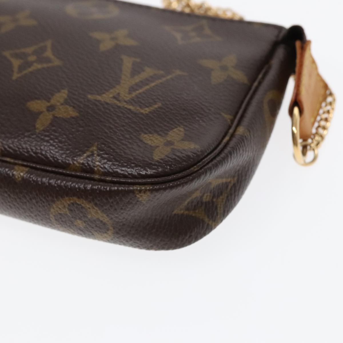 LOUIS VUITTON Monogram Mini Pochette Accessoires Pouch M58009 LV Auth yk15220