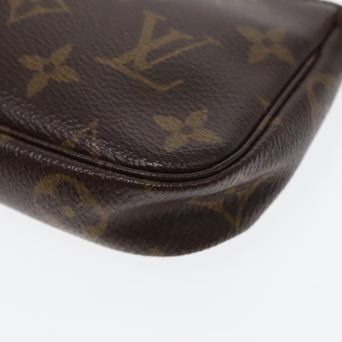 LOUIS VUITTON Monogram Mini Pochette Accessoires Pouch M58009 LV Auth yk15220