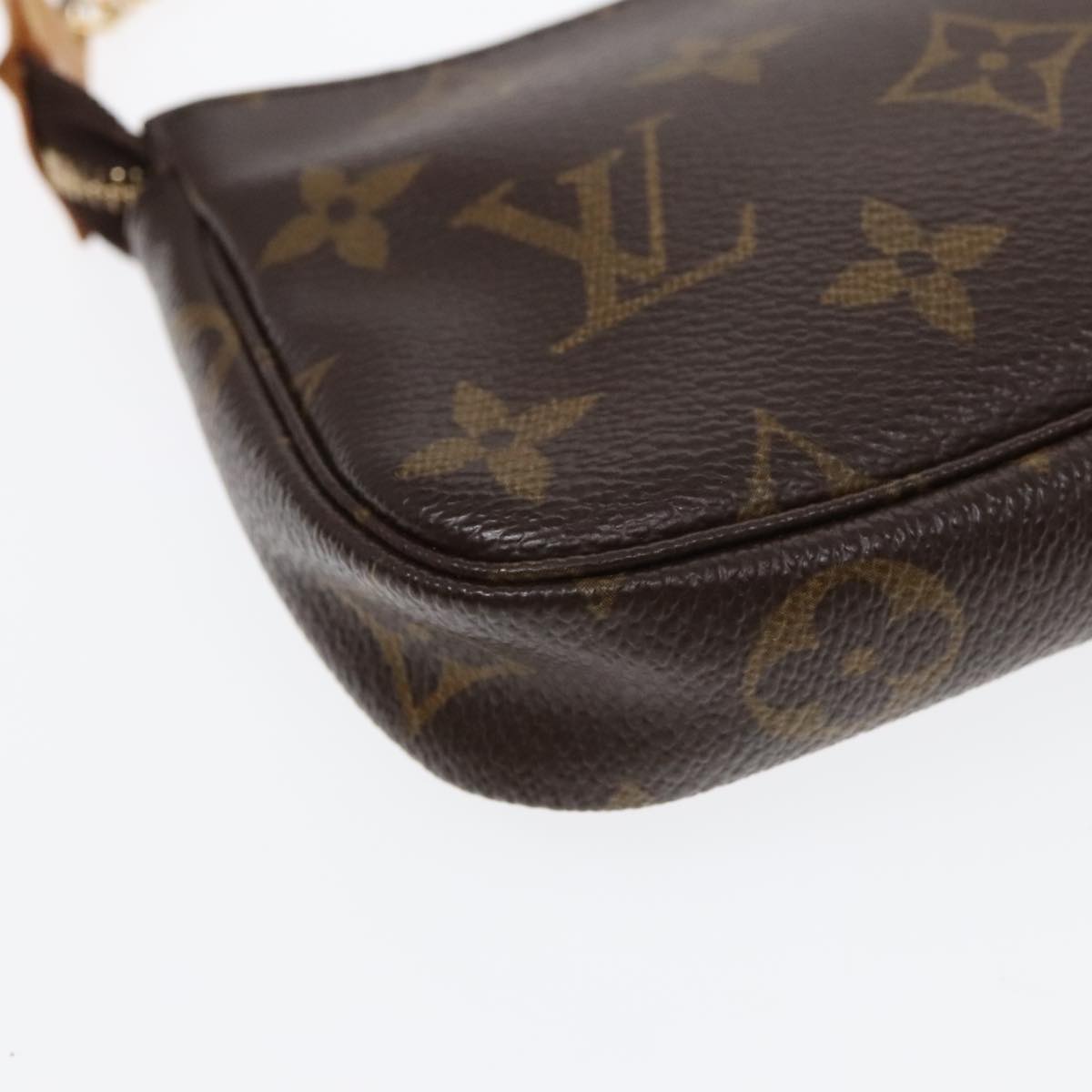 LOUIS VUITTON Monogram Mini Pochette Accessoires Pouch M58009 LV Auth yk15220