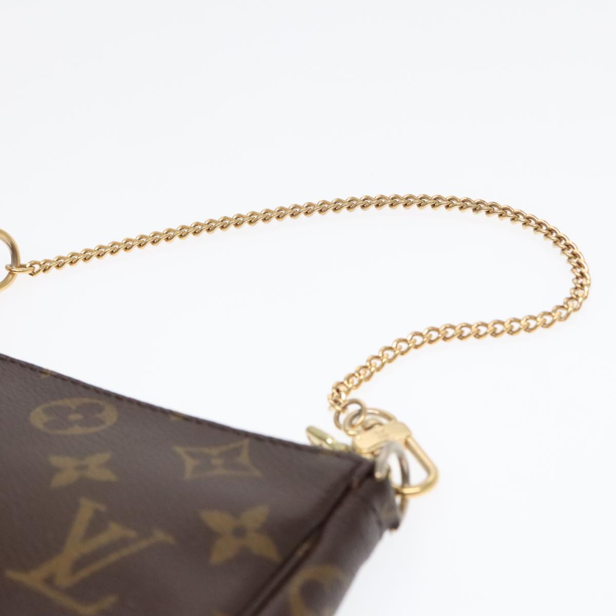 LOUIS VUITTON Monogram Mini Pochette Accessoires Pouch M58009 LV Auth yk15220