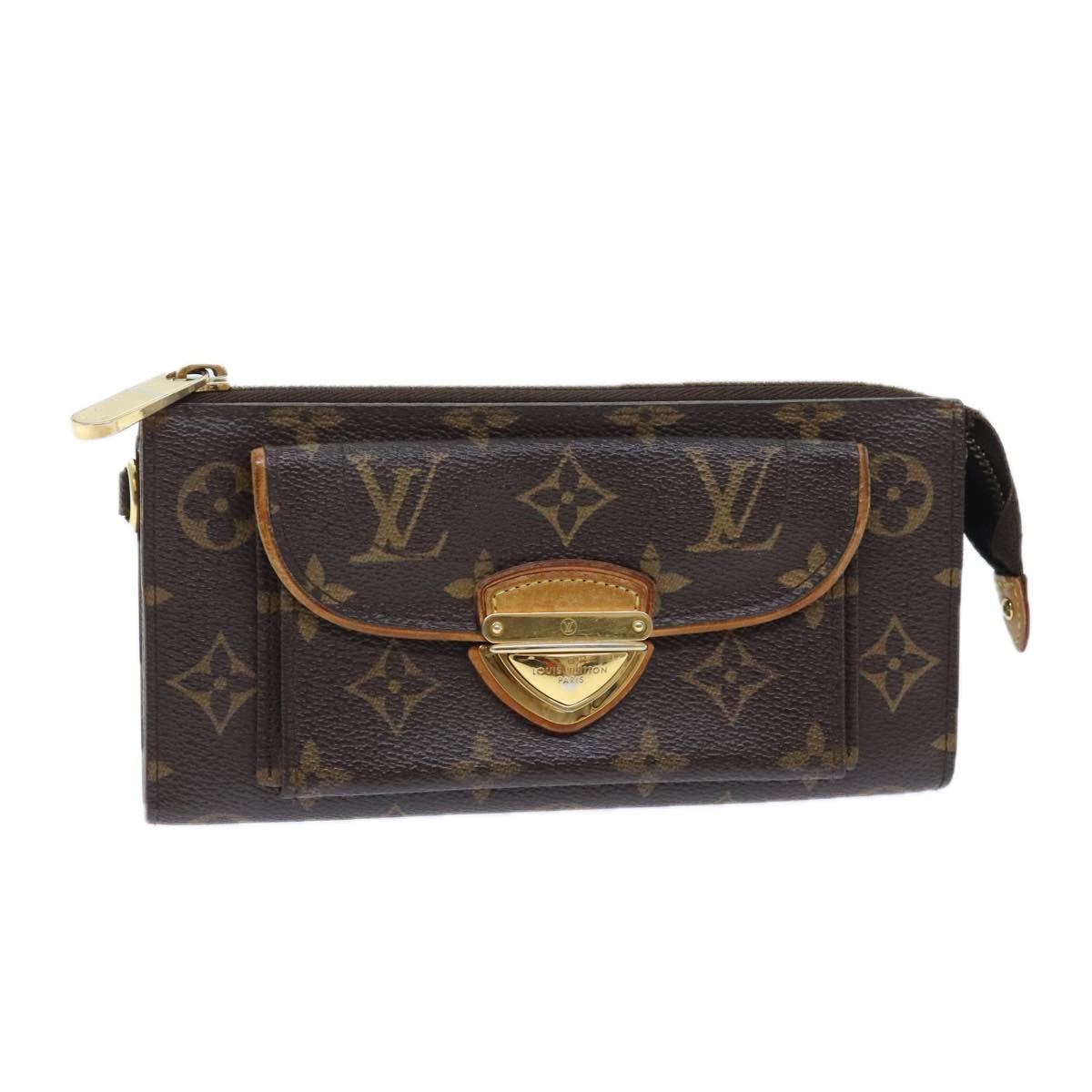 LOUIS VUITTON Monogram Portefeuille Astrid Long Wallet M61781 LV Auth yk15226