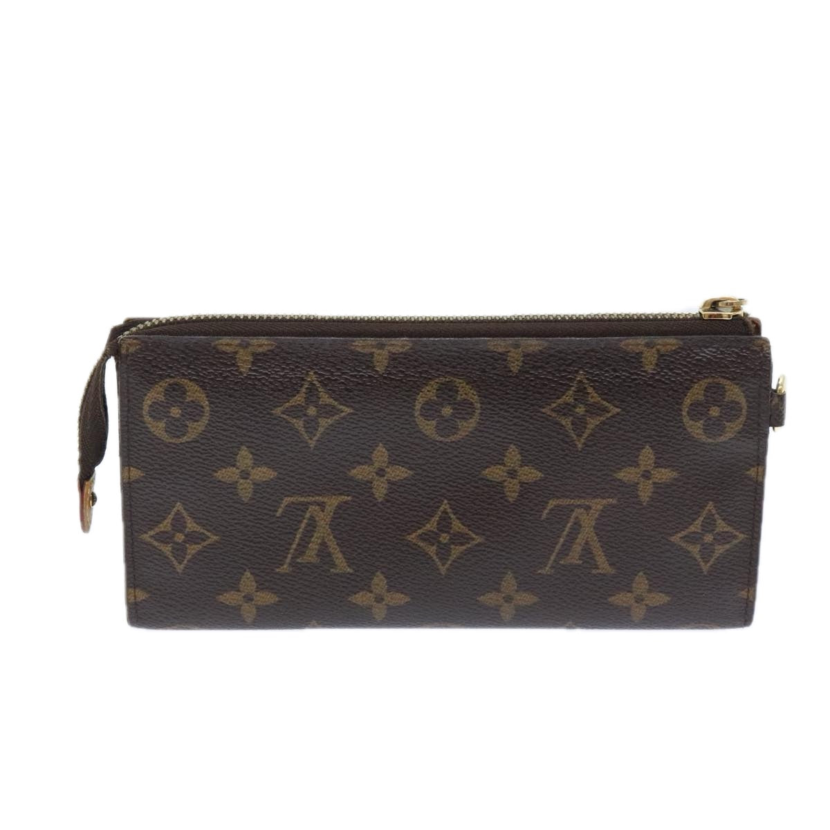 LOUIS VUITTON Monogram Portefeuille Astrid Long Wallet M61781 LV Auth yk15226