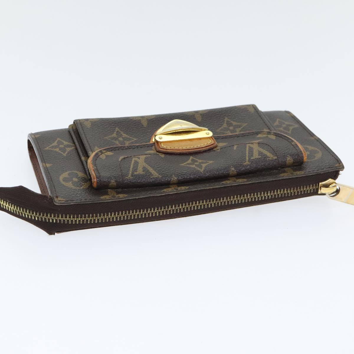 LOUIS VUITTON Monogram Portefeuille Astrid Long Wallet M61781 LV Auth yk15226