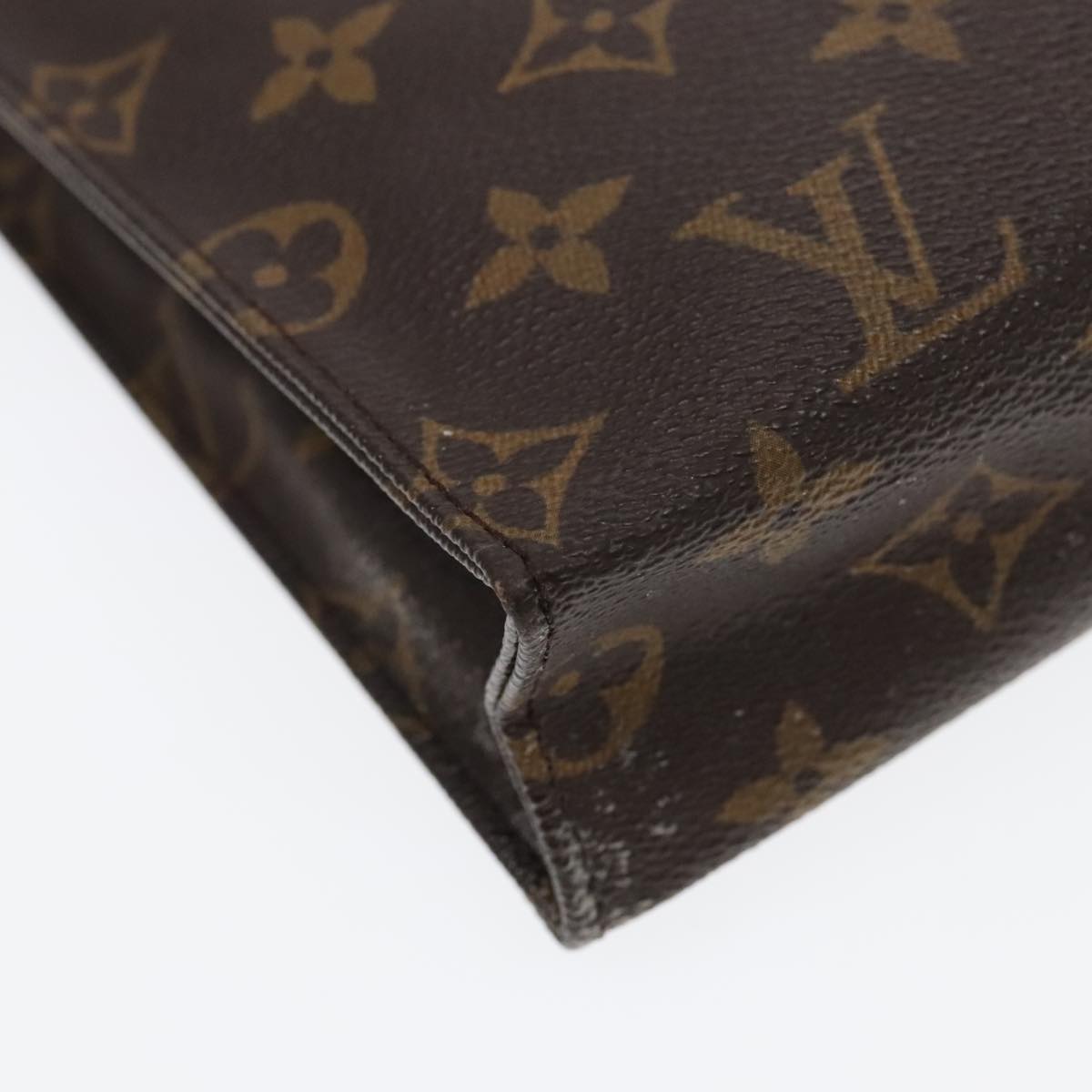 LOUIS VUITTON Monogram Poche Toilette 26 Pouch M47542 LV Auth yk15244