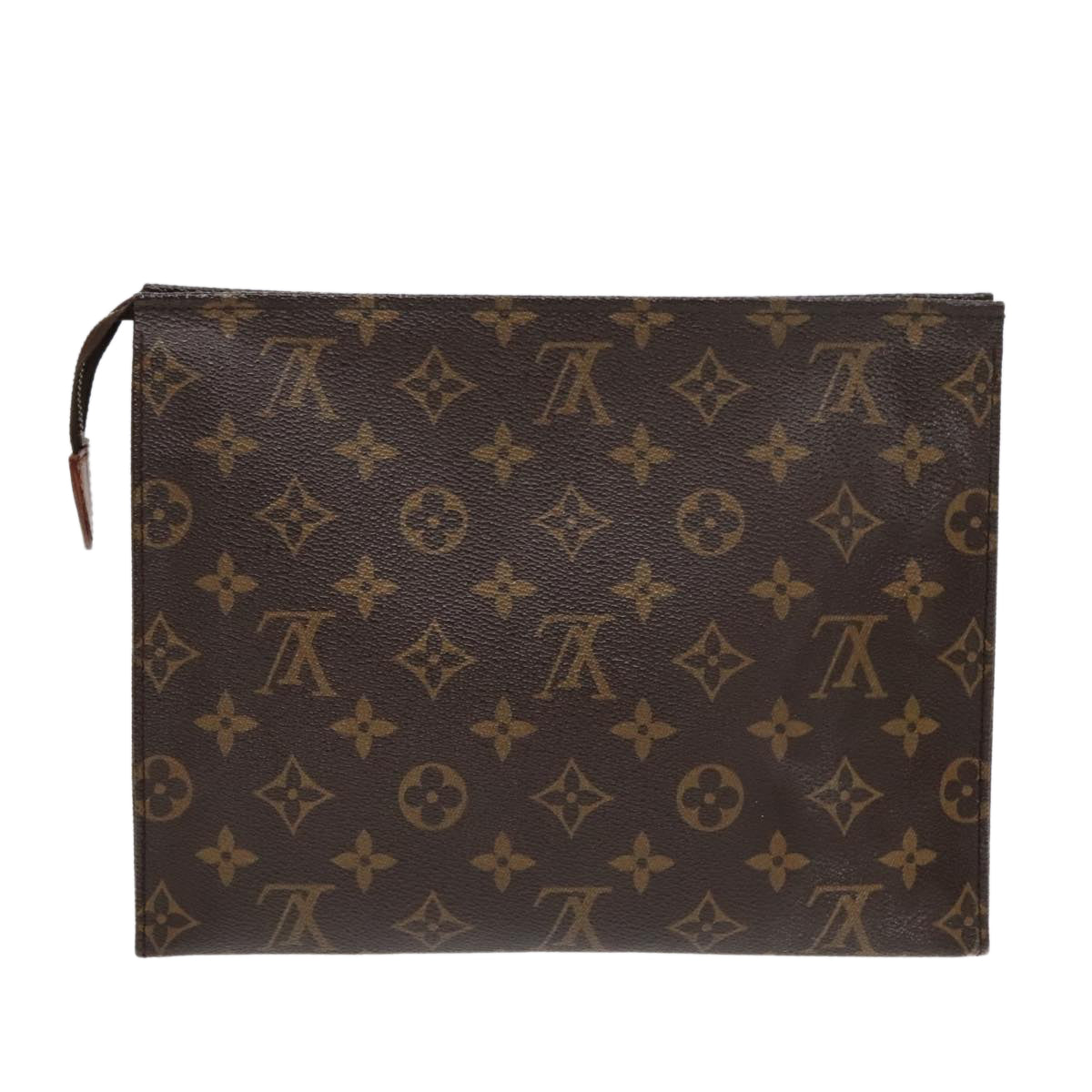 LOUIS VUITTON Monogram Poche Toilette 26 Pouch M47542 LV Auth yk15244