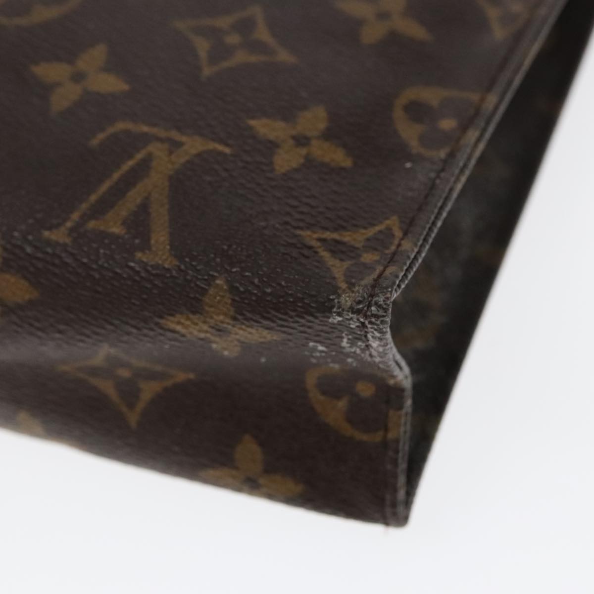 LOUIS VUITTON Monogram Poche Toilette 26 Pouch M47542 LV Auth yk15244