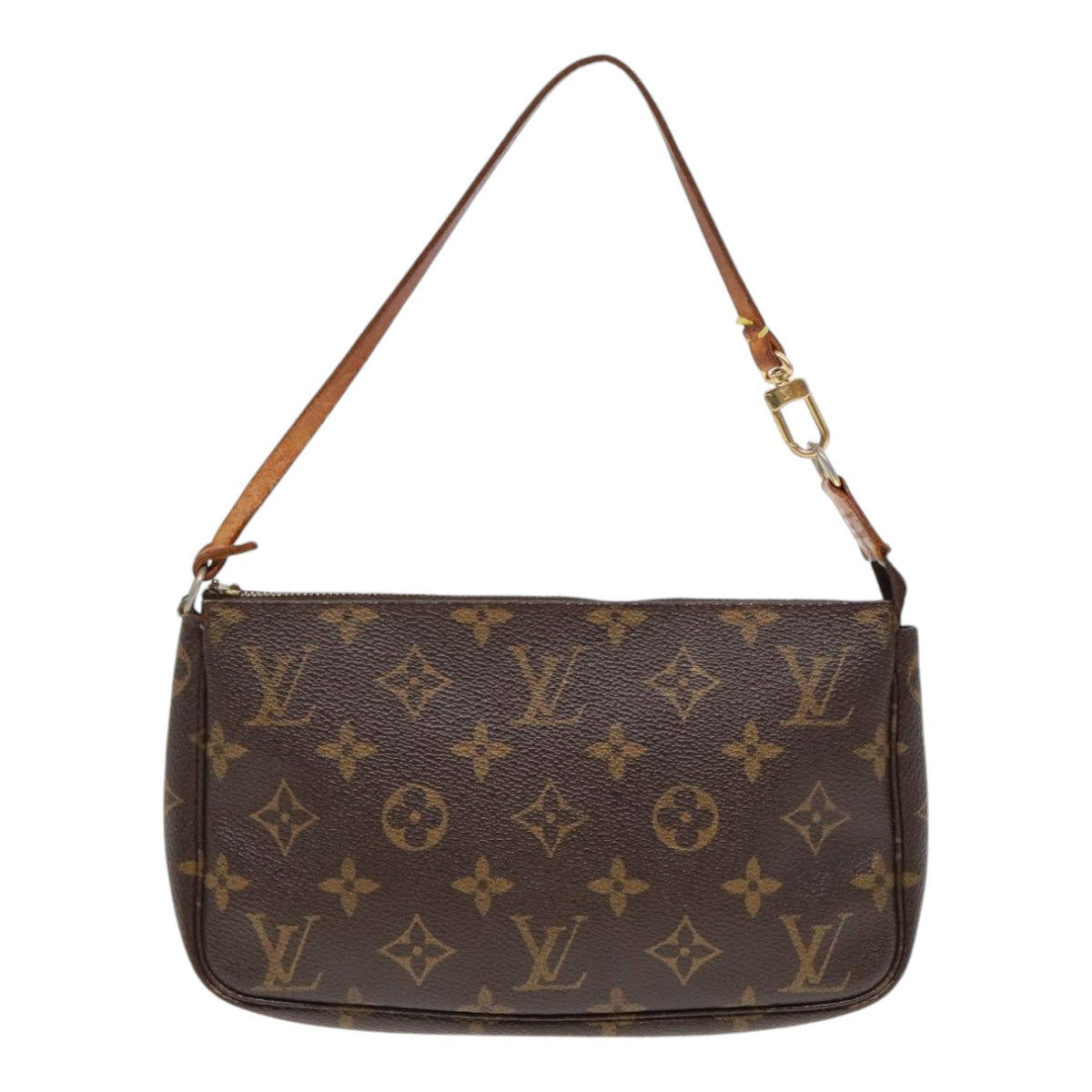 LOUIS VUITTON Monogram Pochette Accessoires Pouch M51980 LV Auth yk15318