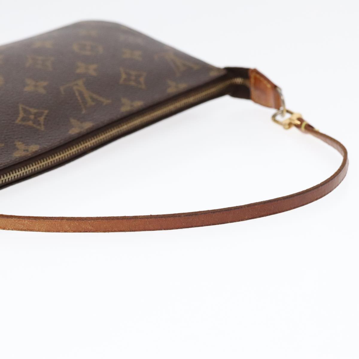 LOUIS VUITTON Monogram Pochette Accessoires Pouch M51980 LV Auth yk15318