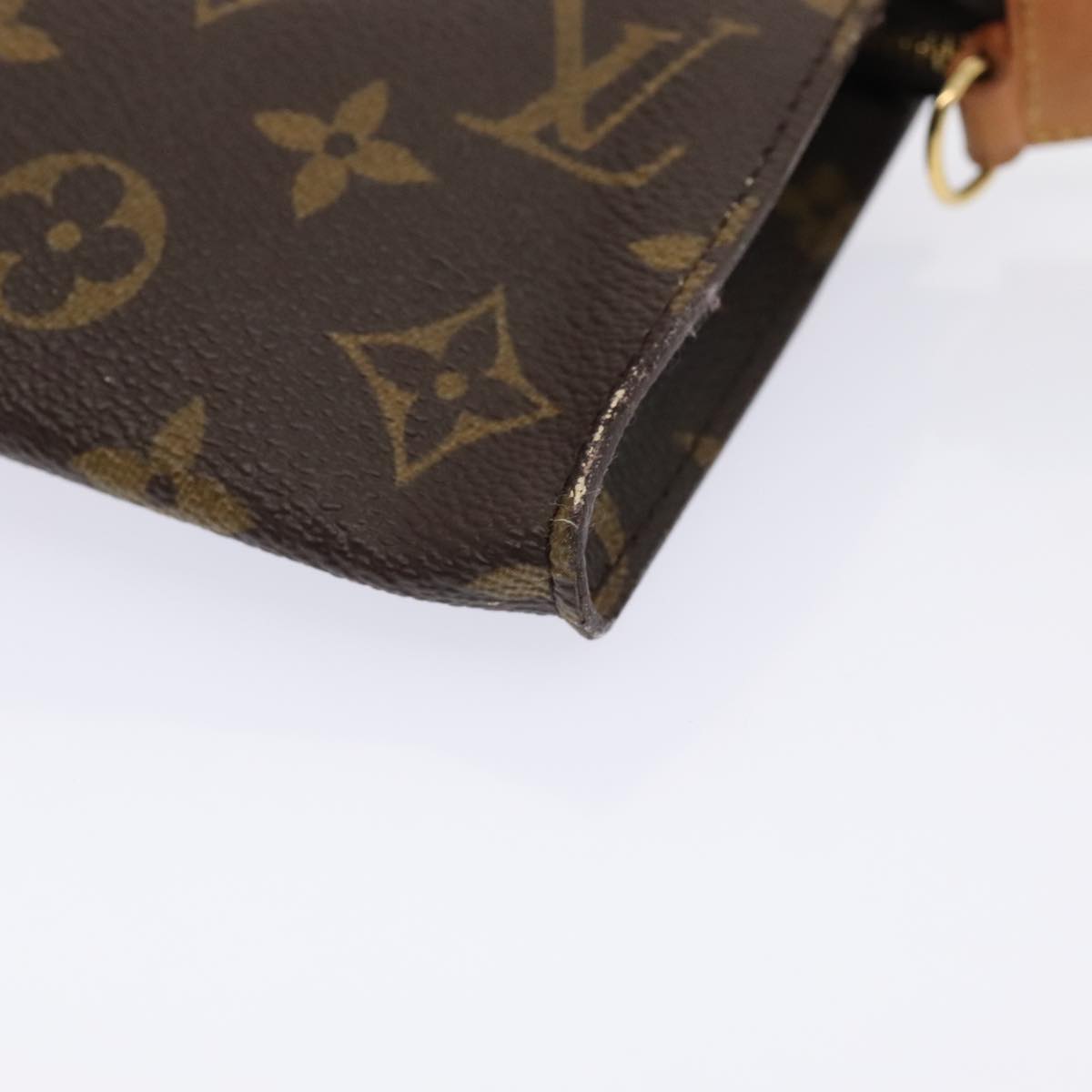 LOUIS VUITTON Monogram Bucket GM Pouch Accessory Pouch Vintage LV Auth yk15320