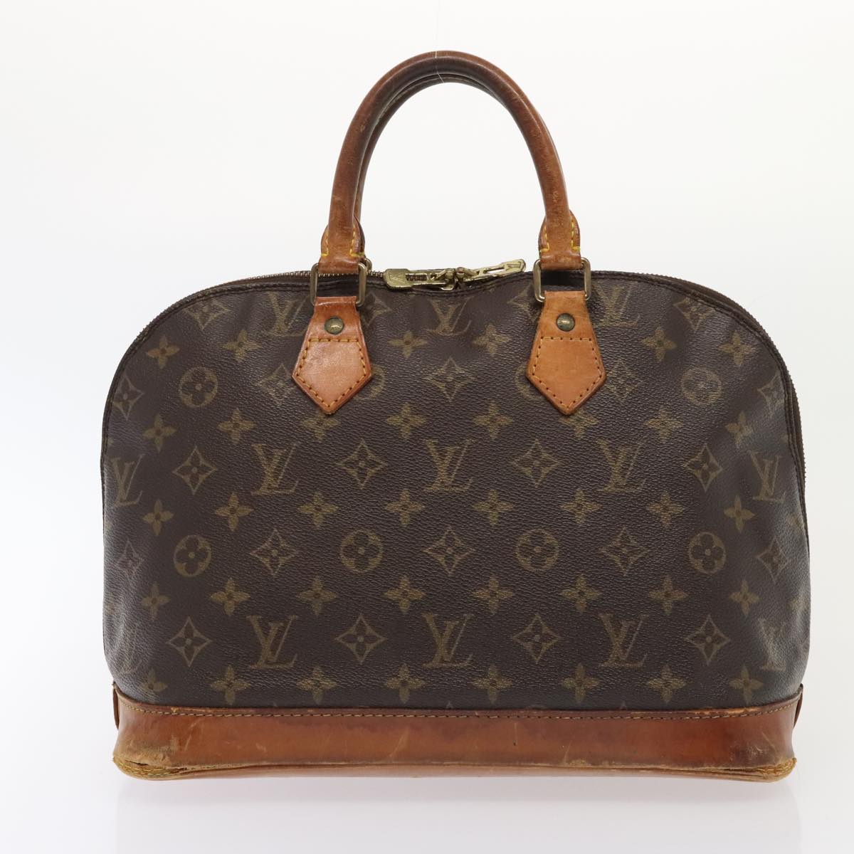 LOUIS VUITTON Monogram Alma Hand Bag M51130 LV Auth yk15322