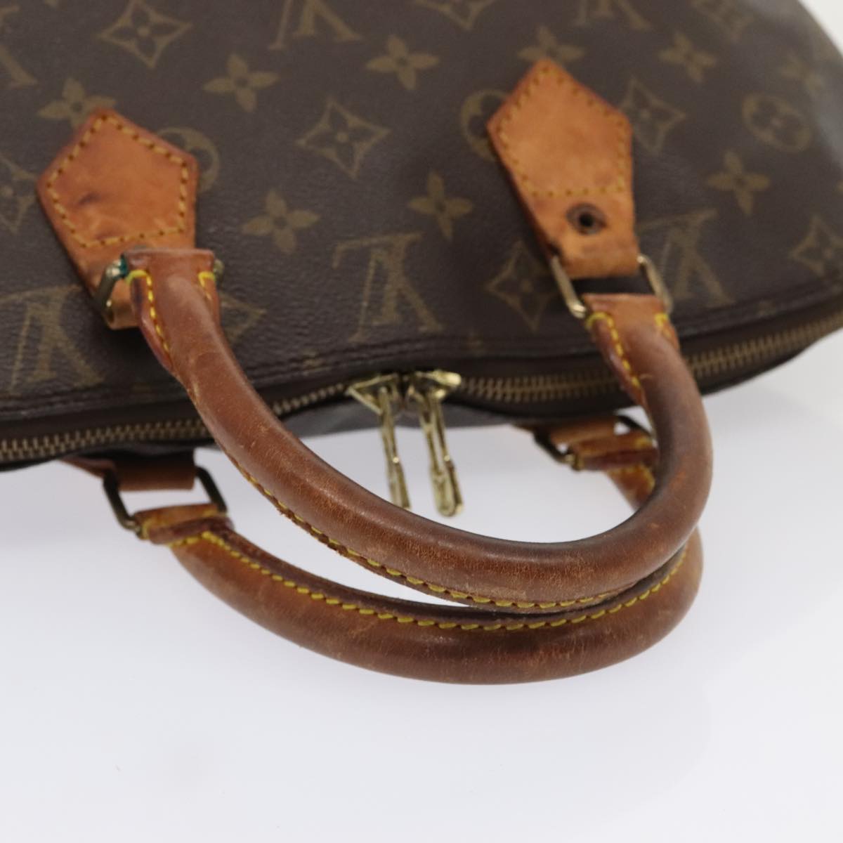 LOUIS VUITTON Monogram Alma Hand Bag M51130 LV Auth yk15322