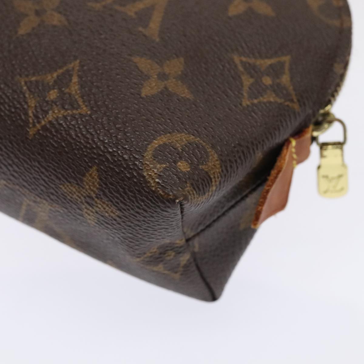 LOUIS VUITTON Monogram Pochette Cosmetic PM Cosmetic Pouch M47515 Auth yk15343