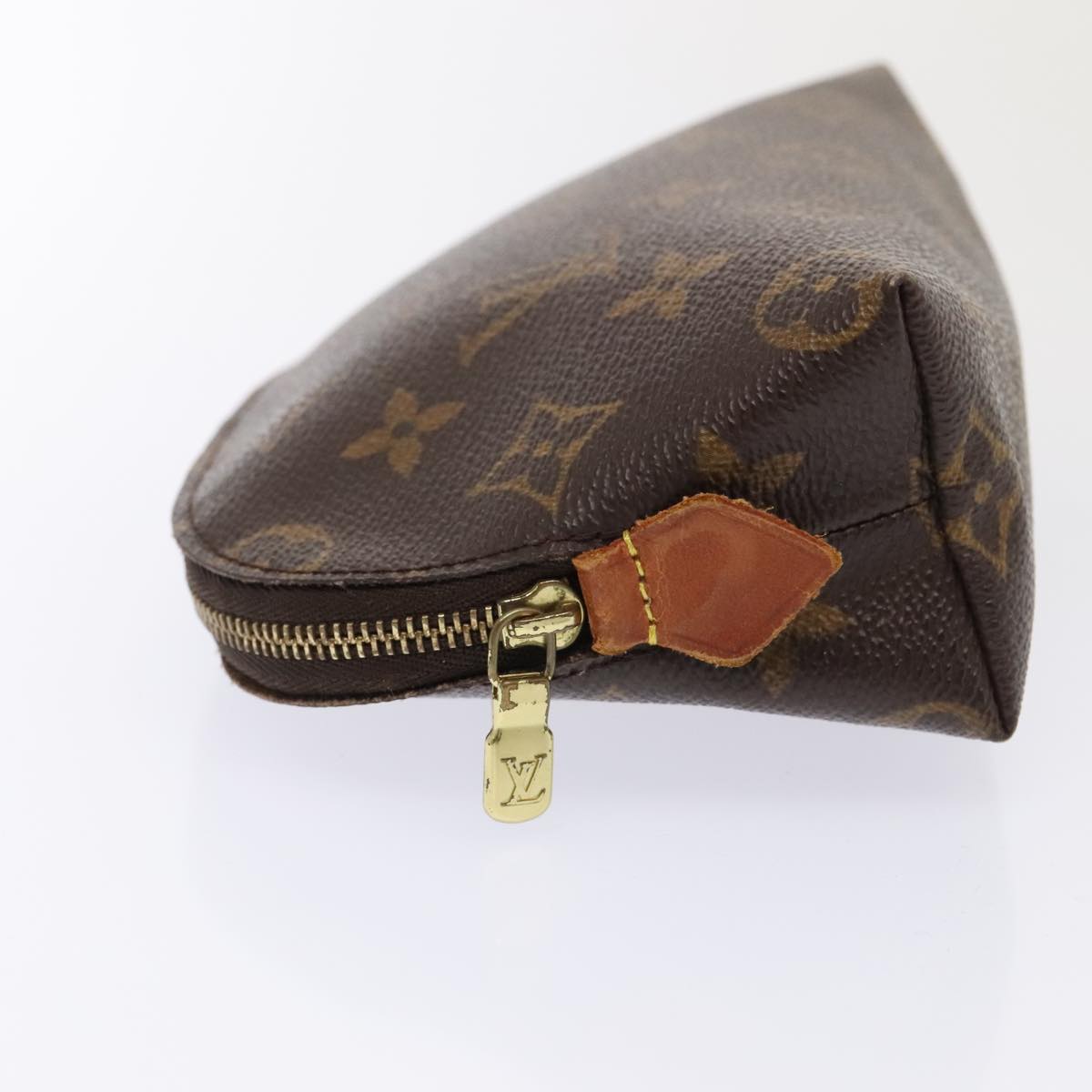 LOUIS VUITTON Monogram Pochette Cosmetic PM Cosmetic Pouch M47515 Auth yk15343