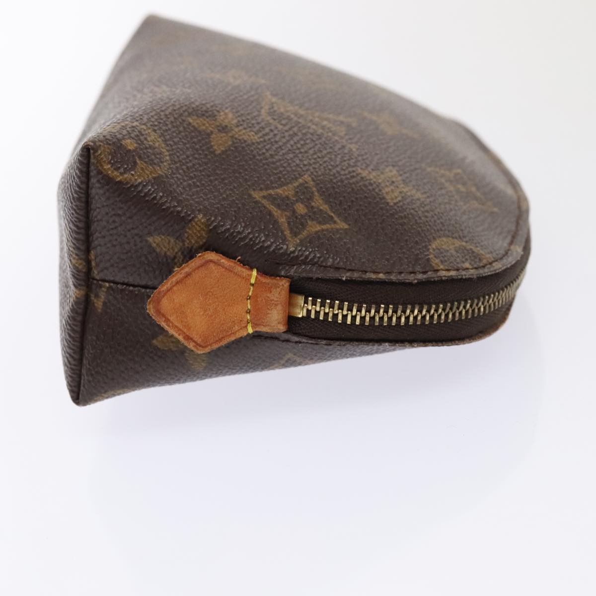 LOUIS VUITTON Monogram Pochette Cosmetic PM Cosmetic Pouch M47515 Auth yk15343